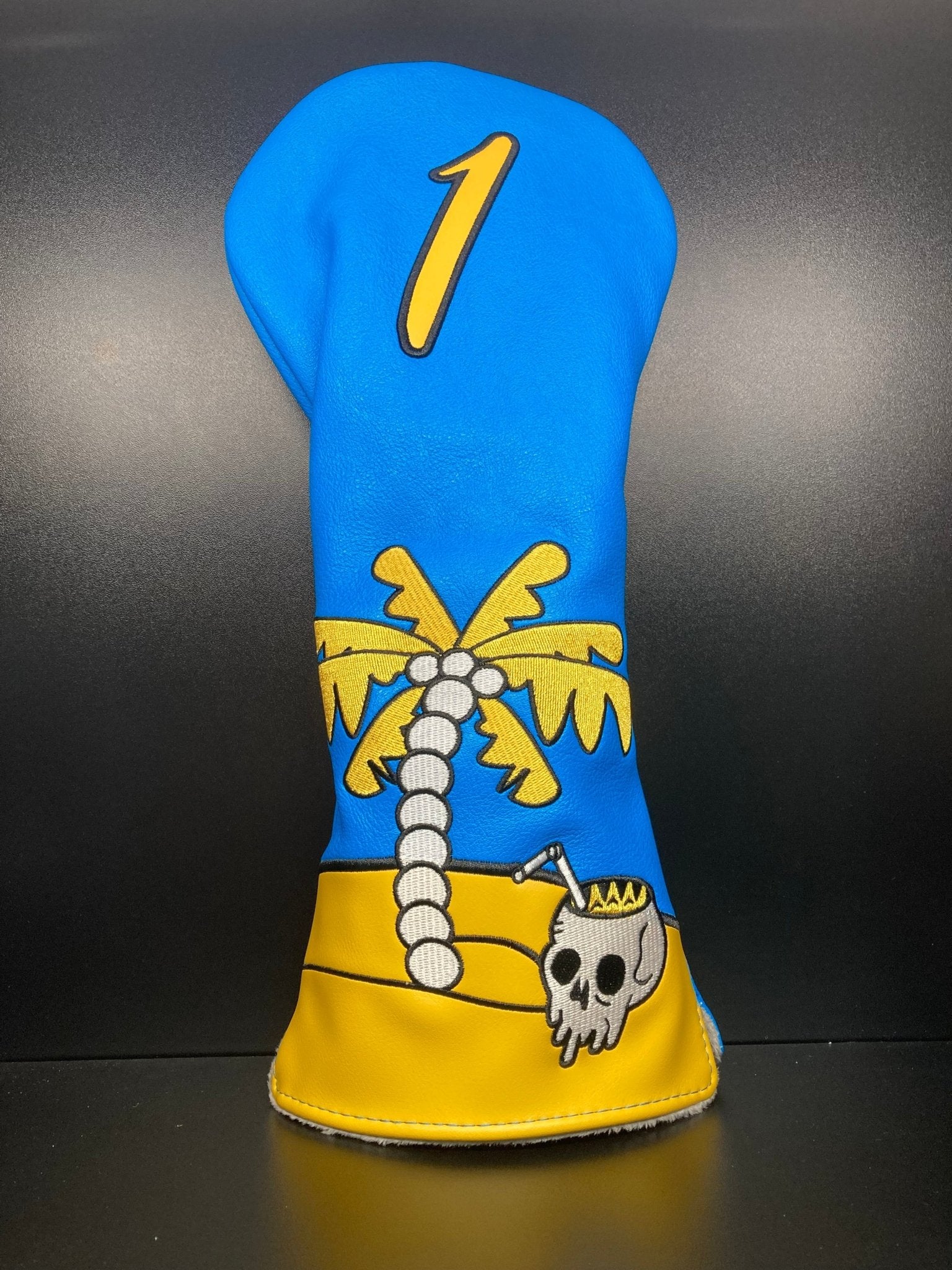 Tropical Island Headcover - Black Girl Golf