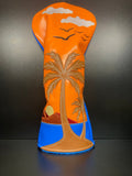 Tropical Island Headcover - Black Girl Golf