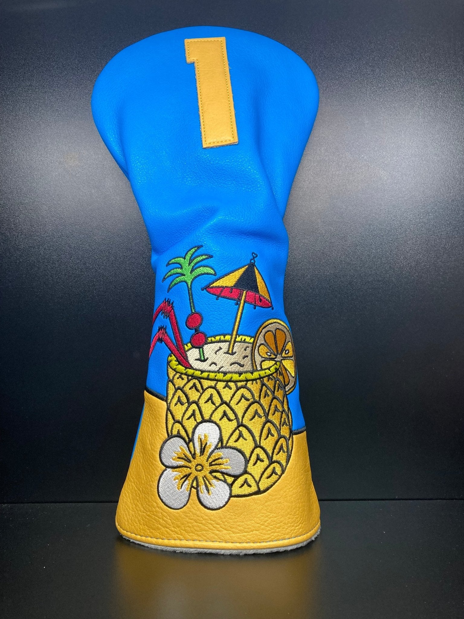 Tropical Island Headcover - Black Girl Golf
