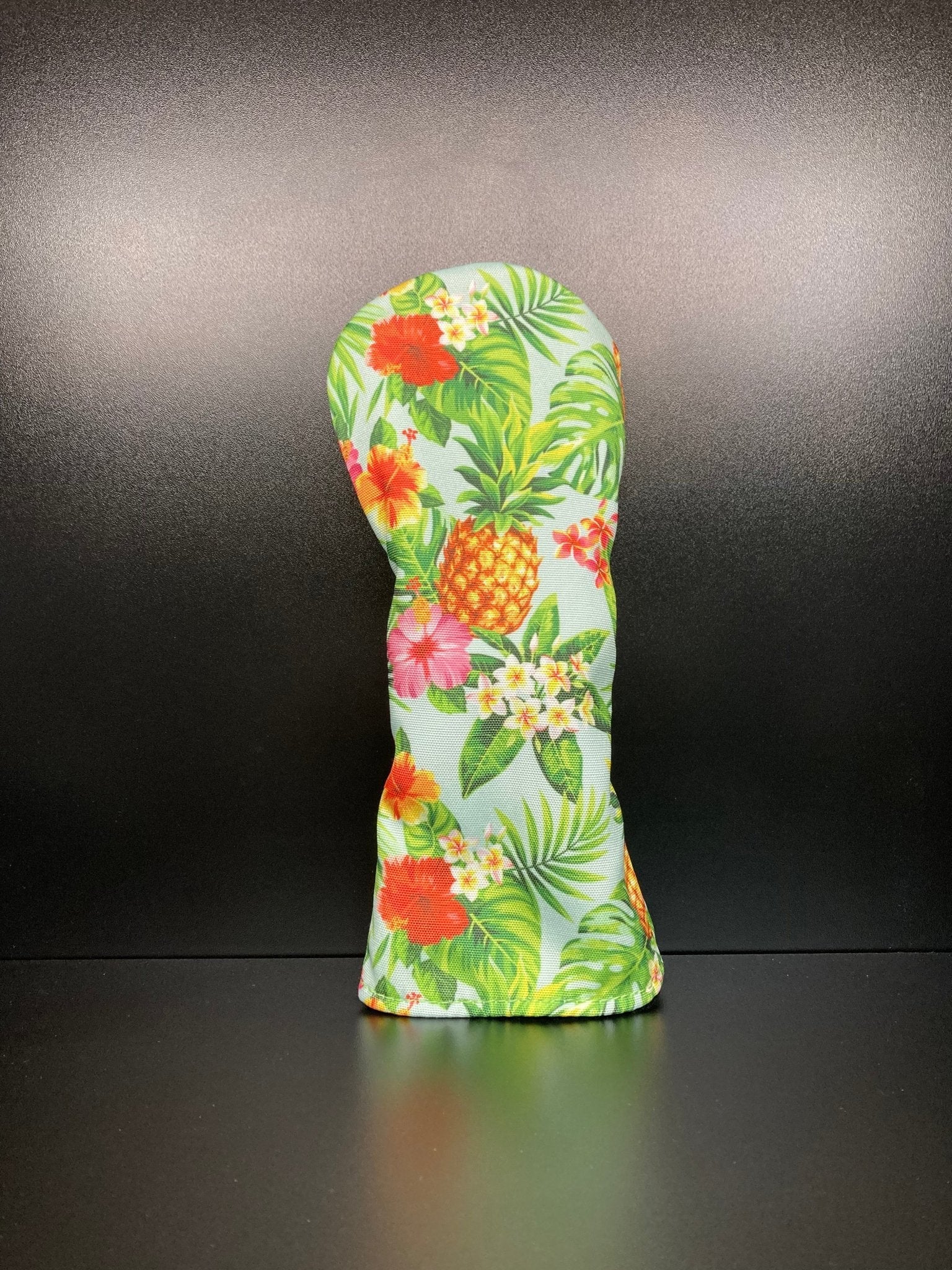 Tropical Pineapple Canvas Headcover - Black Girl Golf