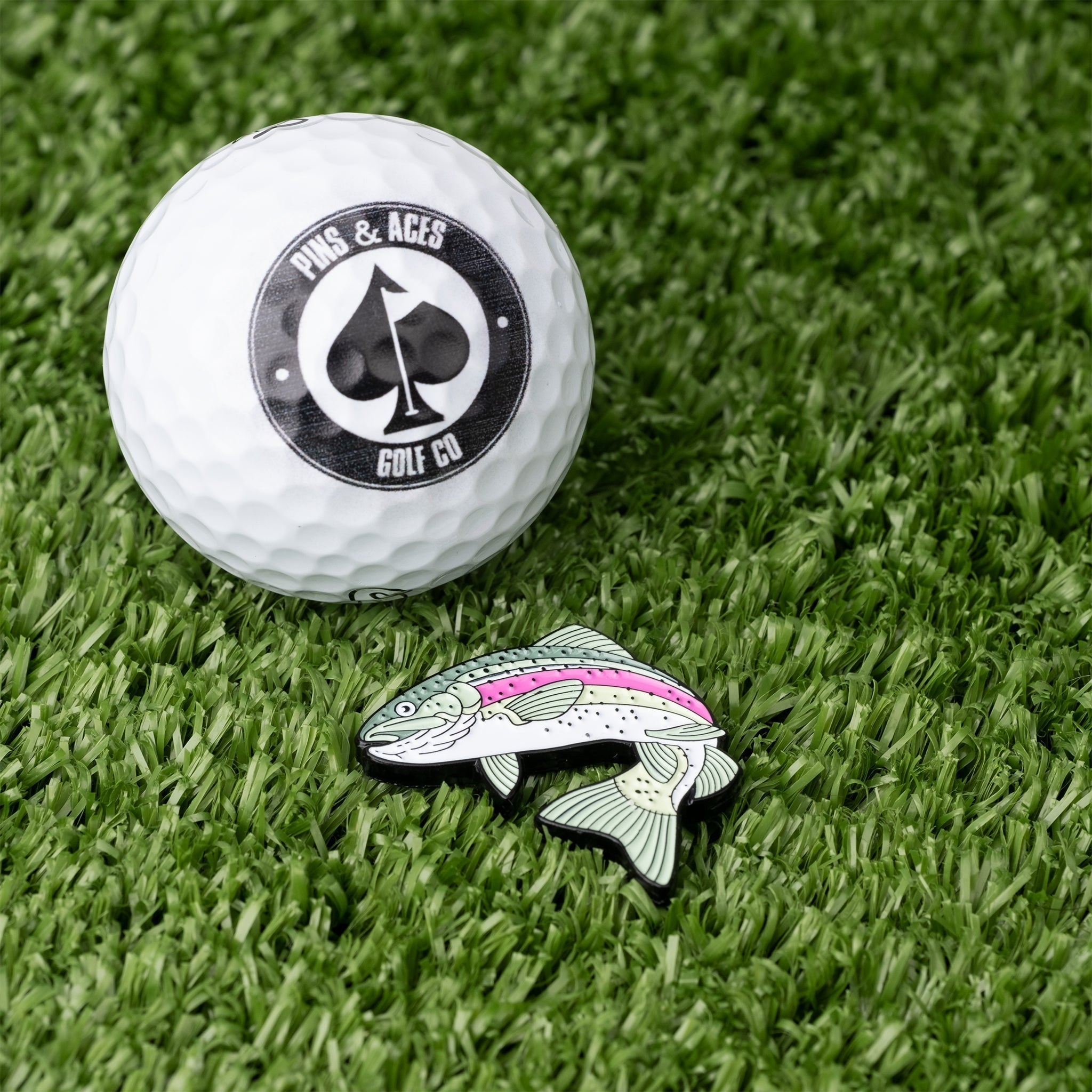 Trout Ball Marker - Black Girl Golf