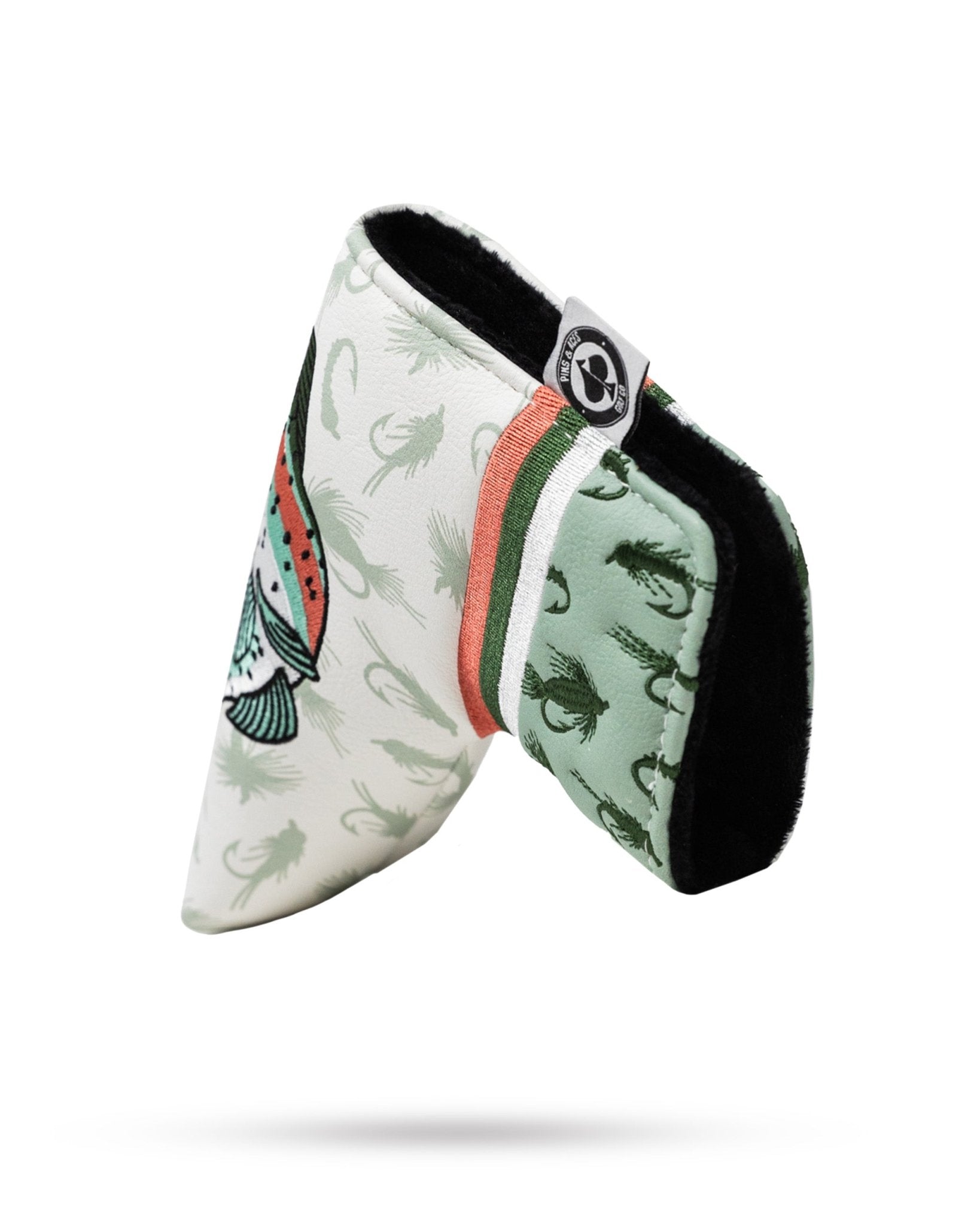 Trout Blade Putter Cover - Black Girl Golf