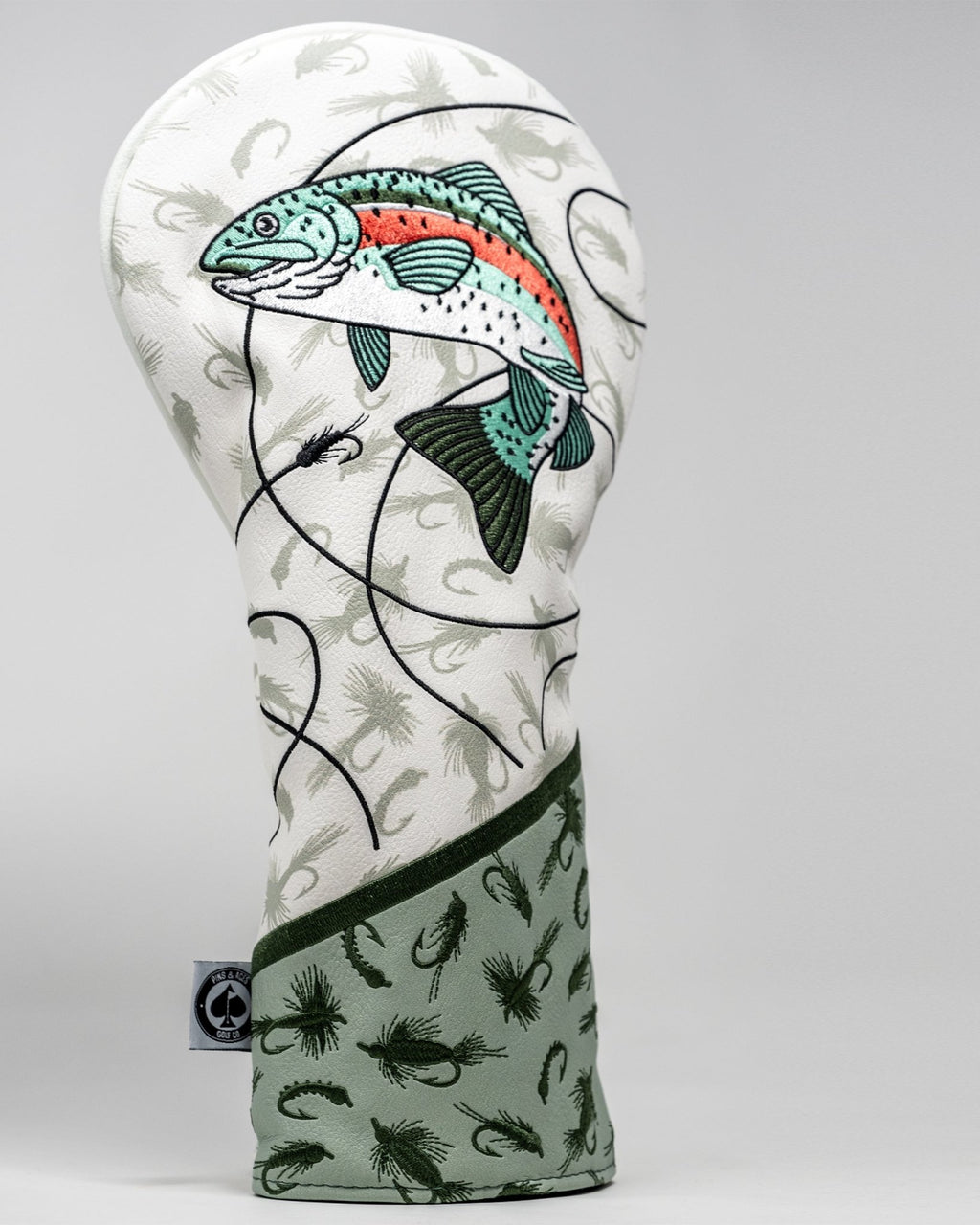 Trout Driver Cover - Black Girl Golf