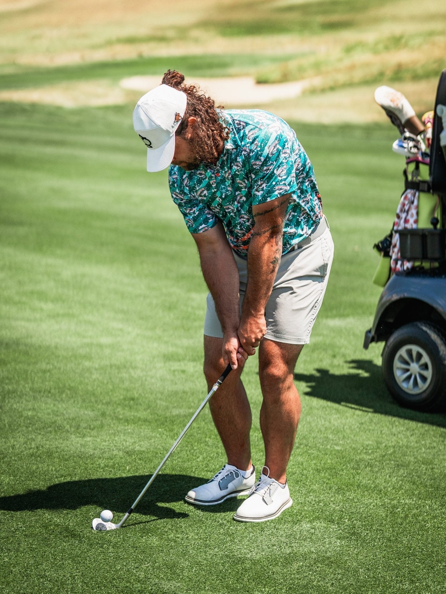 Trout Splatter - Black Girl Golf