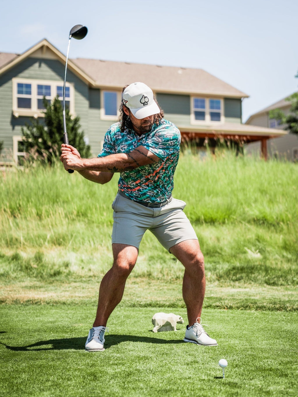 Trout Splatter - Black Girl Golf