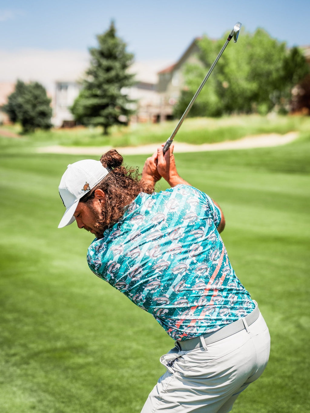 Trout Splatter - Black Girl Golf