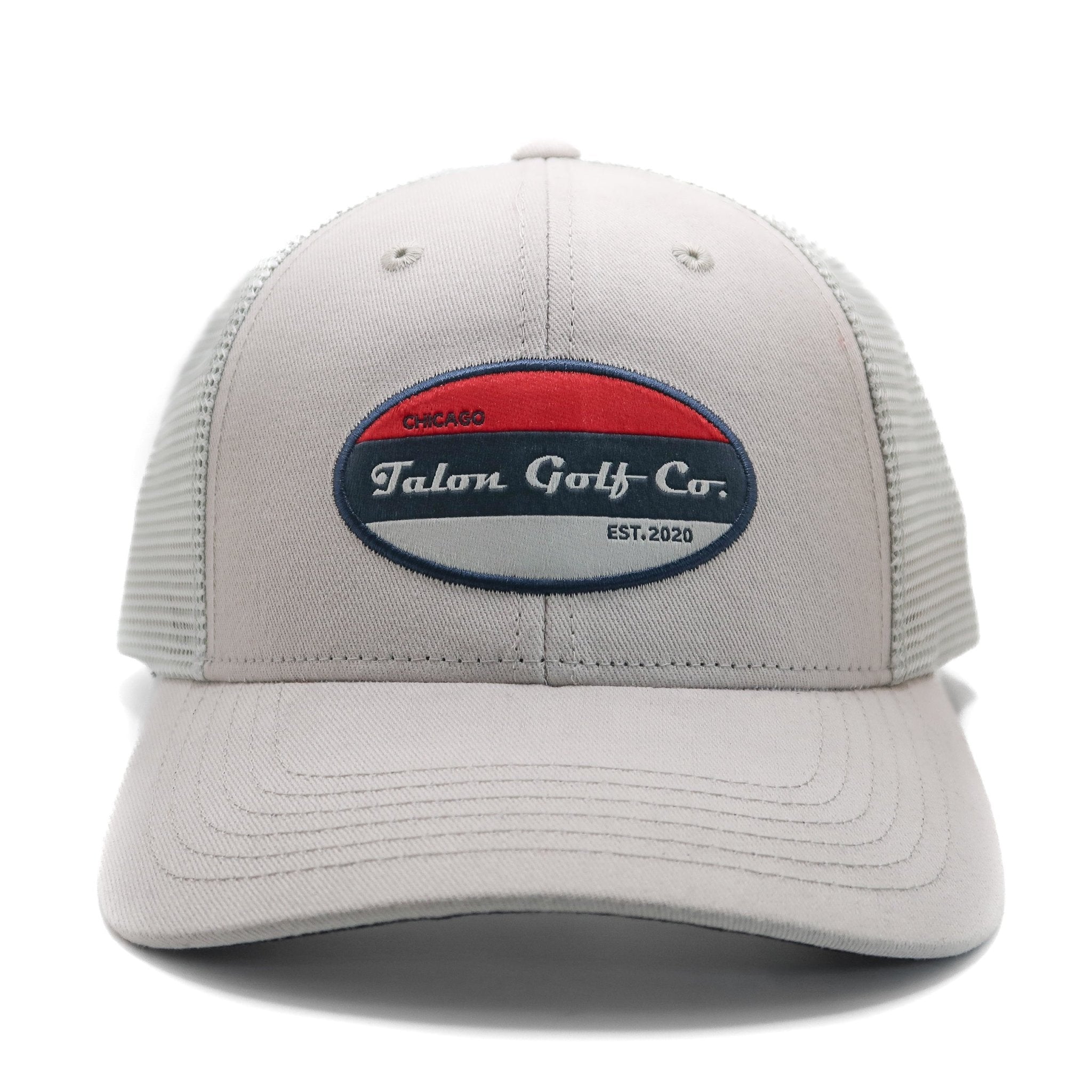Trucker Hat - Pearl Grey/Lt Grey - Black Girl Golf