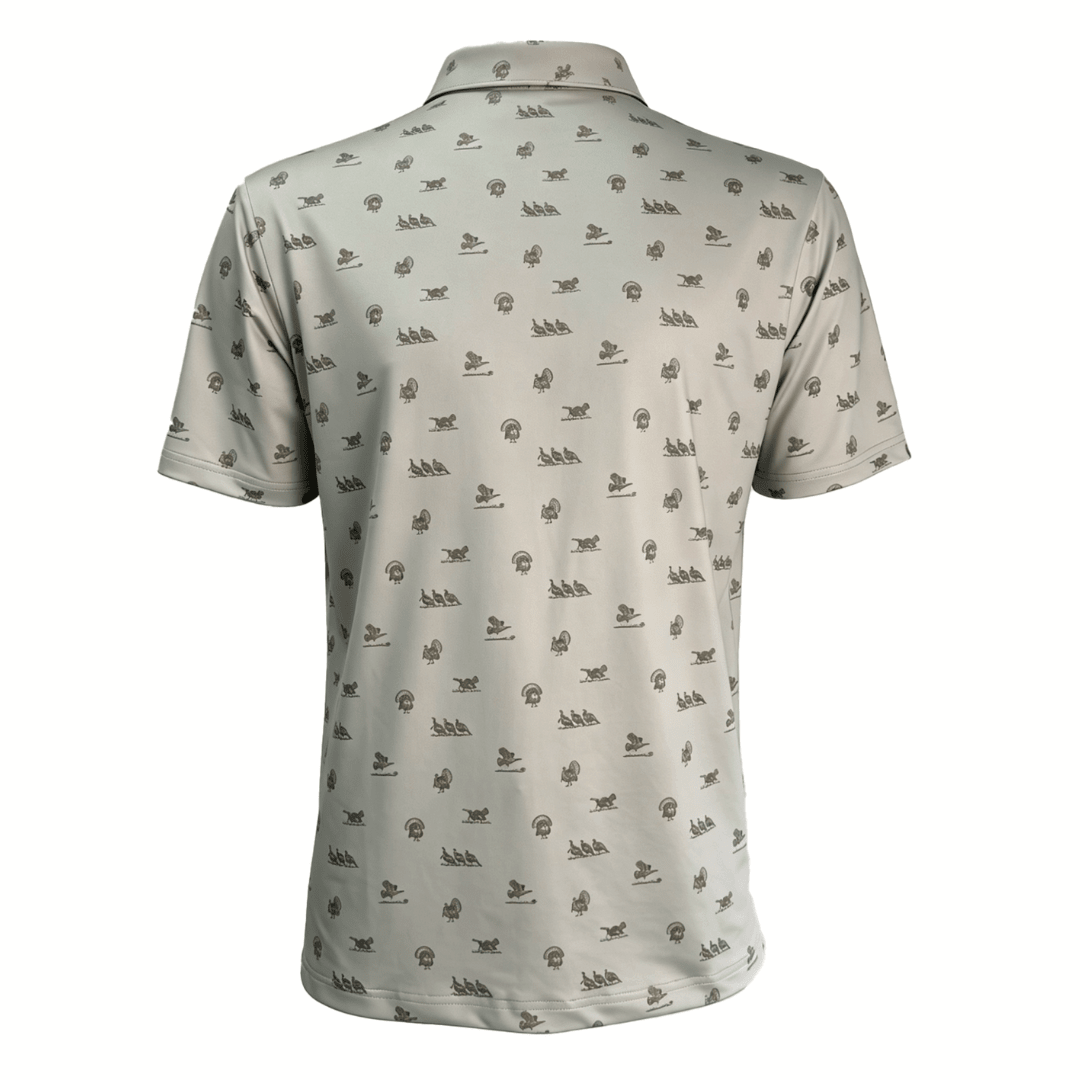 "Turkey Tom" Golf Polo - Black Girl Golf