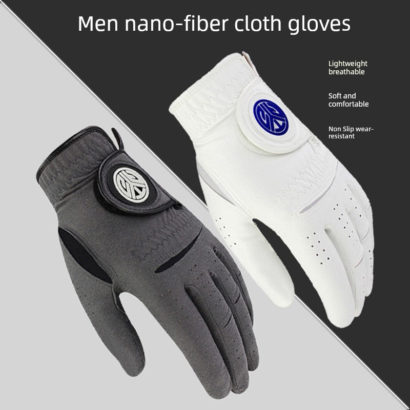 TYGOLF Nano - Fiber Men's Golf Gloves - Black Girl Golf