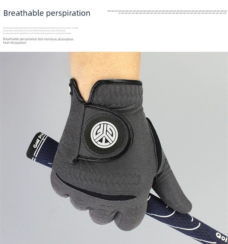 TYGOLF Nano - Fiber Men's Golf Gloves - Black Girl Golf