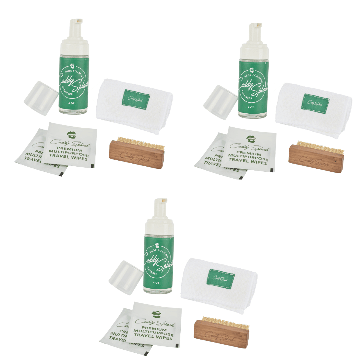 Ultimate Golf Shoe Cleaner Kit – On - the - Go Foaming Cleanser & Wipes - Black Girl Golf