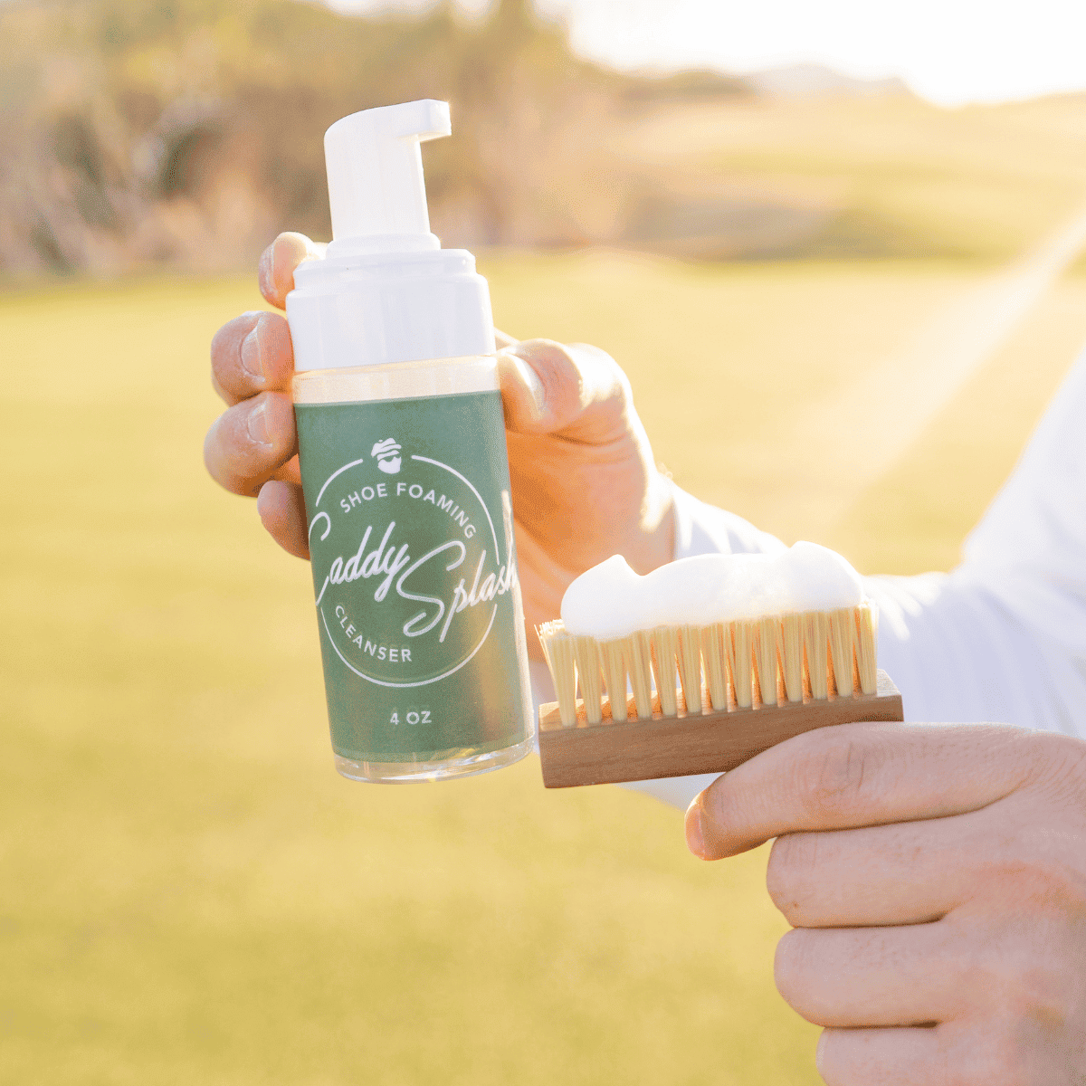 Ultimate Golf Shoe Cleaner Kit – On - the - Go Foaming Cleanser & Wipes - Black Girl Golf