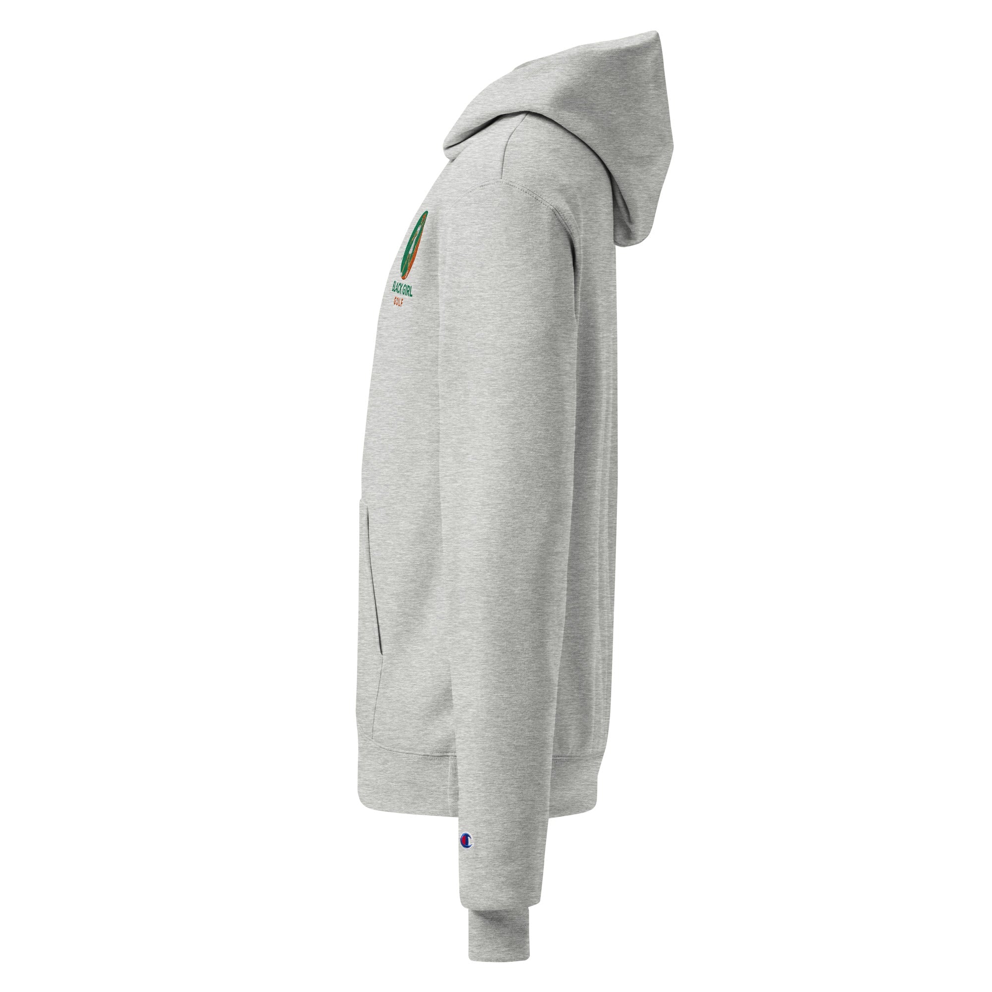 Unisex Champion hoodie - Black Girl Golf