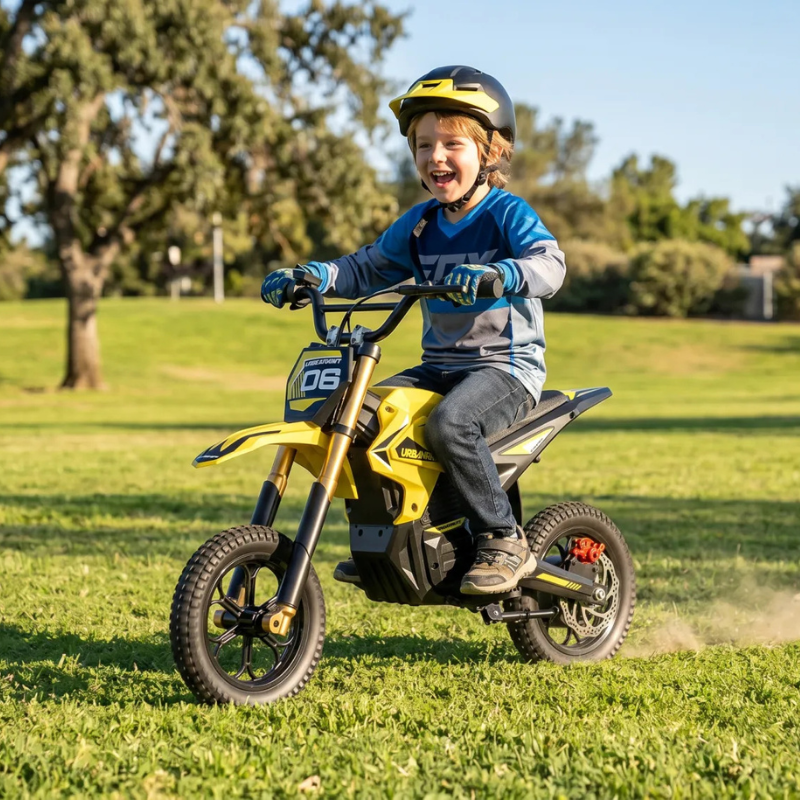 Urban Drift ZYRO Kids Electric Bike - Black Girl Golf