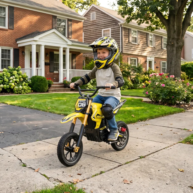 Urban Drift ZYRO Kids Electric Bike - Black Girl Golf