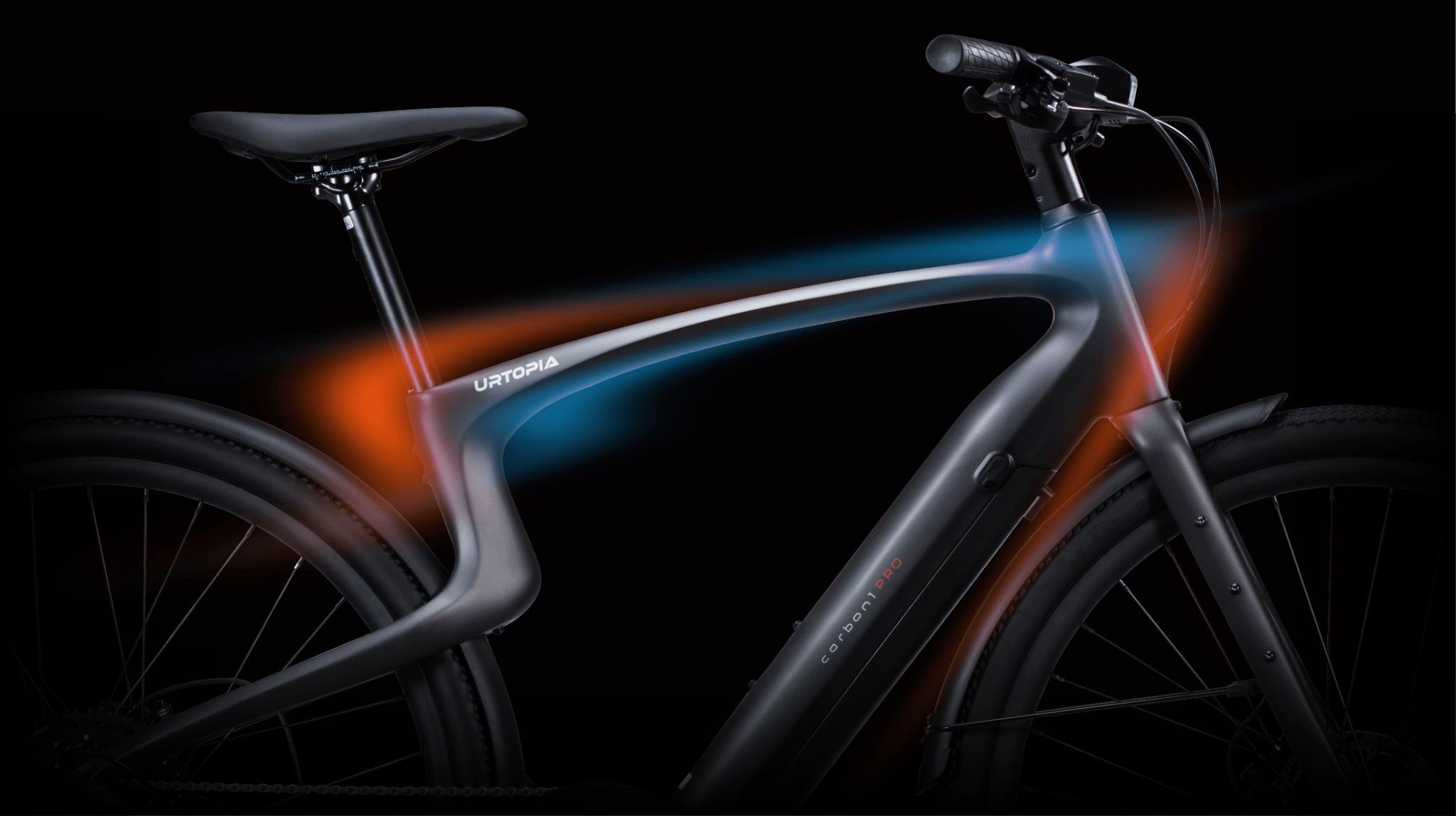 Urtopia CARBON 1 PRO E - Bike - Black Girl Golf