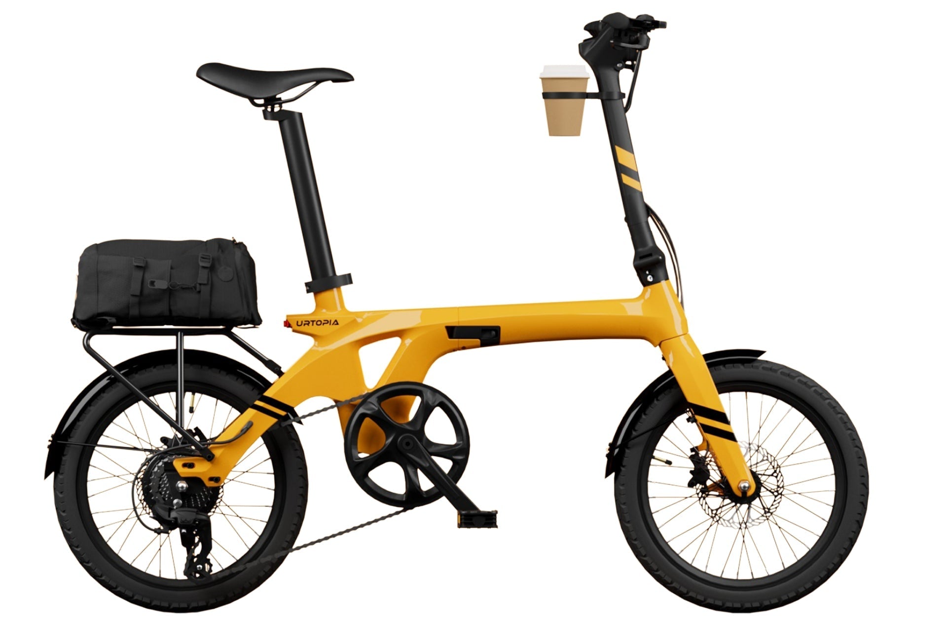 Urtopia Carbon Fold 1 E - Bike - Black Girl Golf