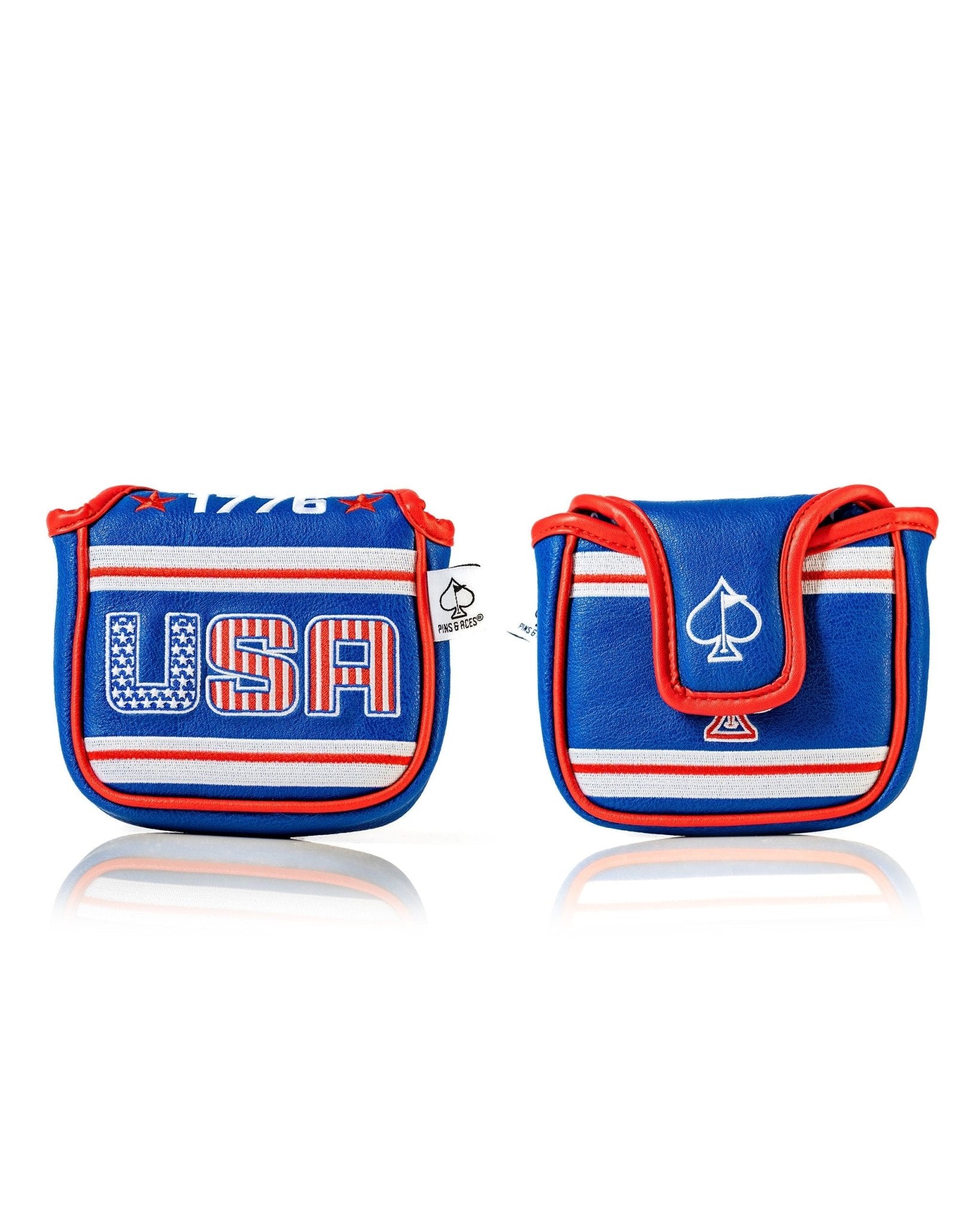 USA Tribute 2.0 - Mallet Putter Cover - Black Girl Golf