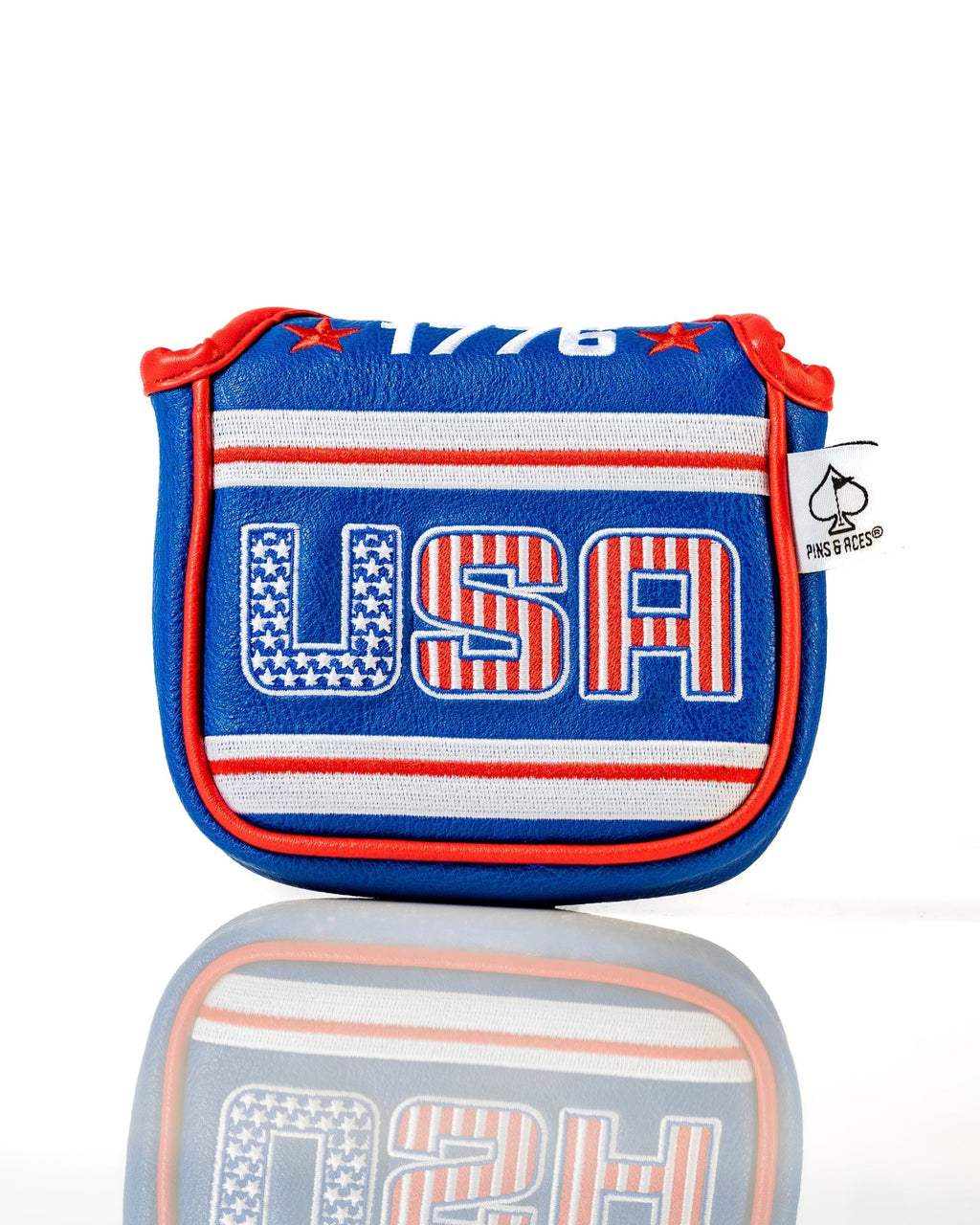 USA Tribute 2.0 - Mallet Putter Cover - Black Girl Golf