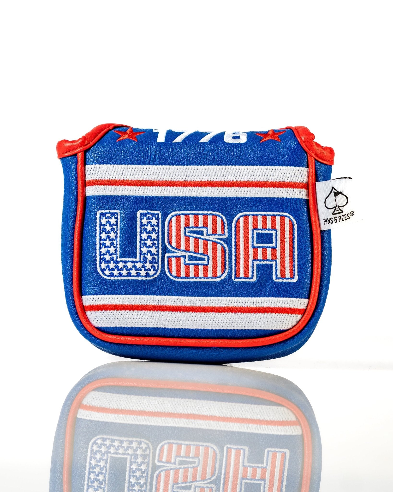 USA Tribute 2.0 - Mallet Putter Cover - Black Girl Golf