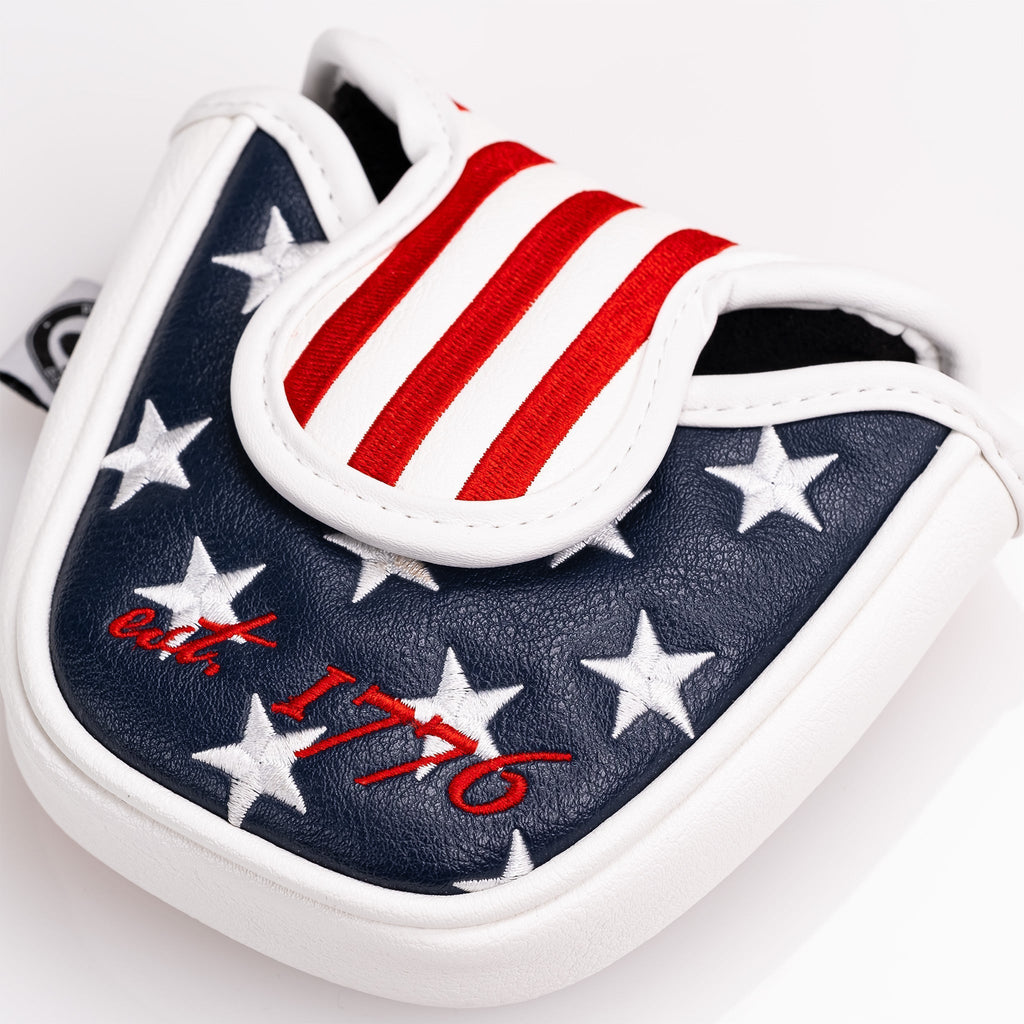 USA Tribute - Mallet Putter Cover - Black Girl Golf