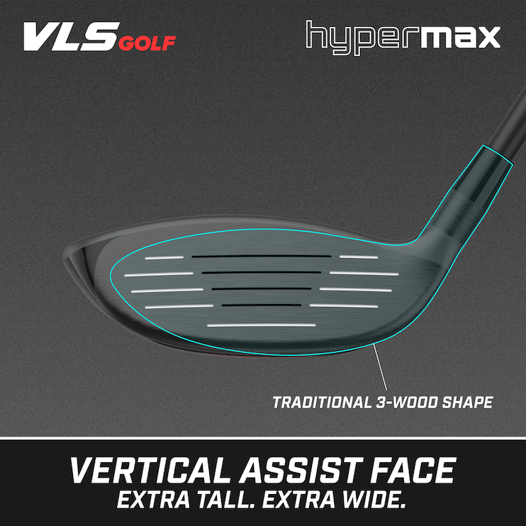 VLS hypermax 3 & 7 Wood Bundle - Black Girl Golf
