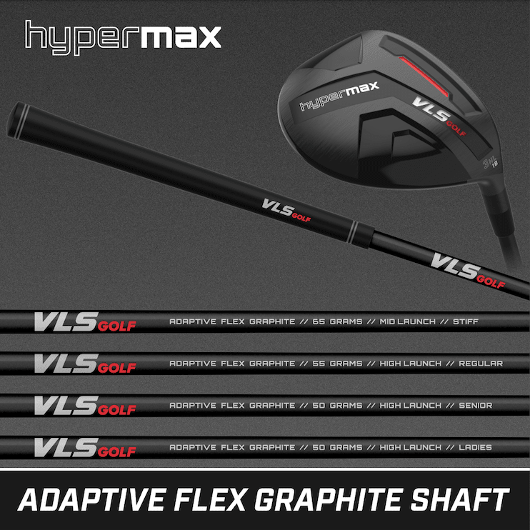 VLS hypermax 3 & 7 Wood Bundle - Black Girl Golf
