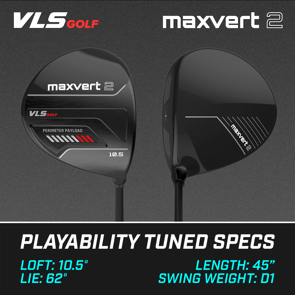 VLS Maxvert 2 Driver - Black Girl Golf