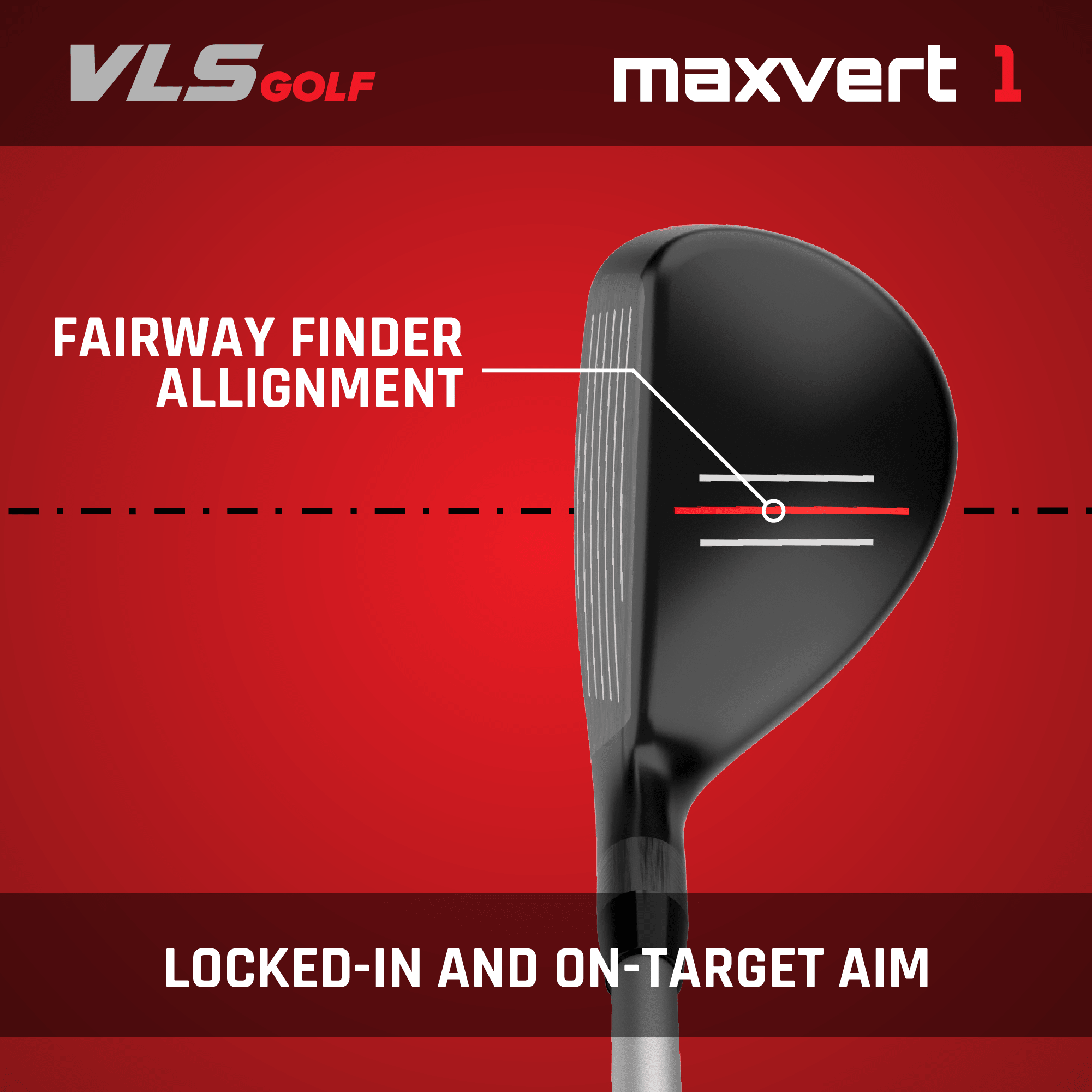 VLS Maxvert Hybrid - Black Girl Golf