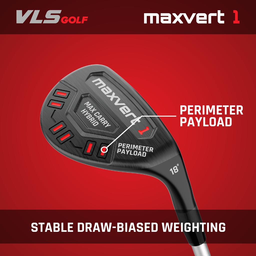 VLS Maxvert Hybrid - Black Girl Golf