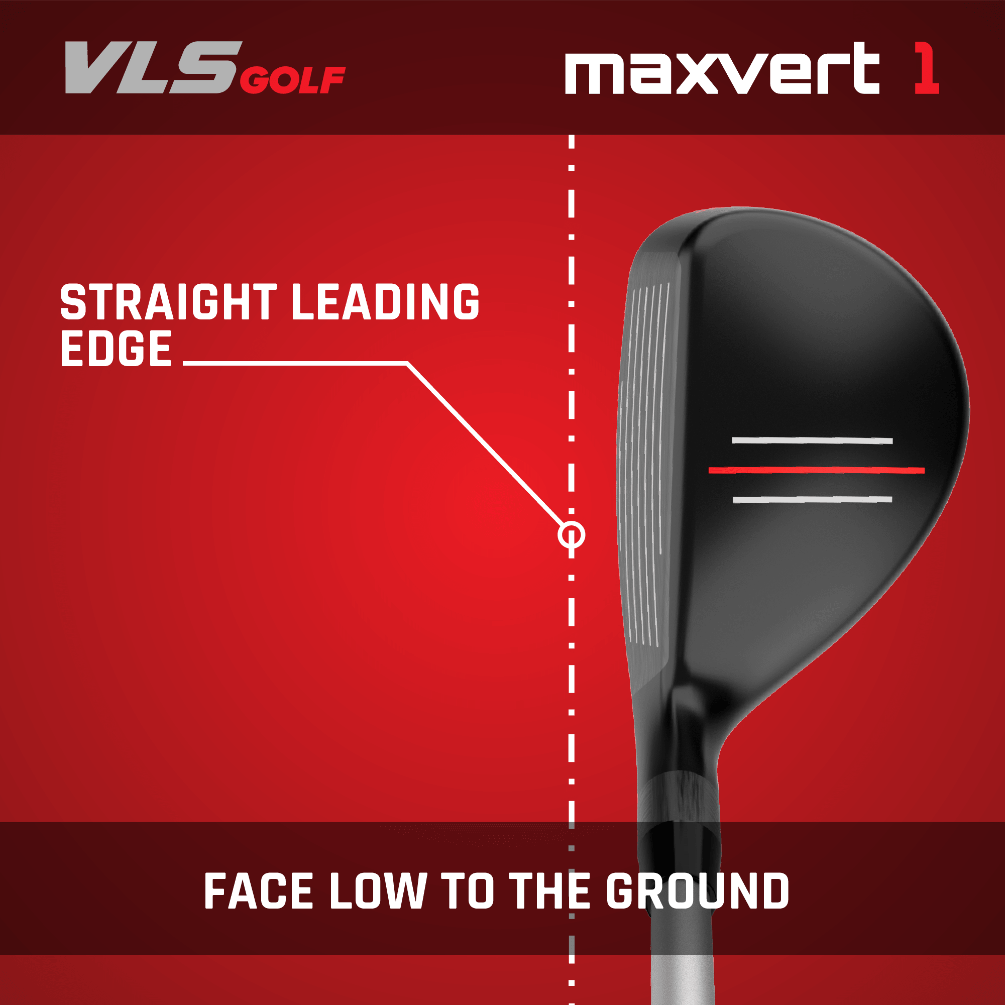 VLS Maxvert Hybrid - Black Girl Golf