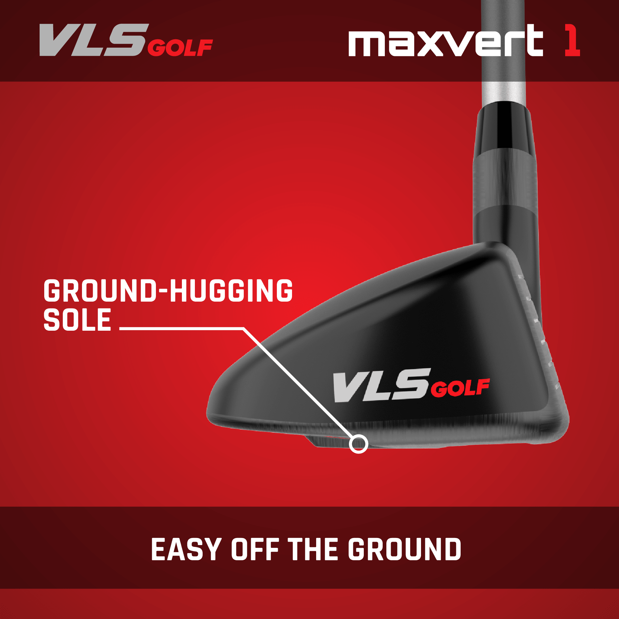 VLS Maxvert Hybrid - Black Girl Golf