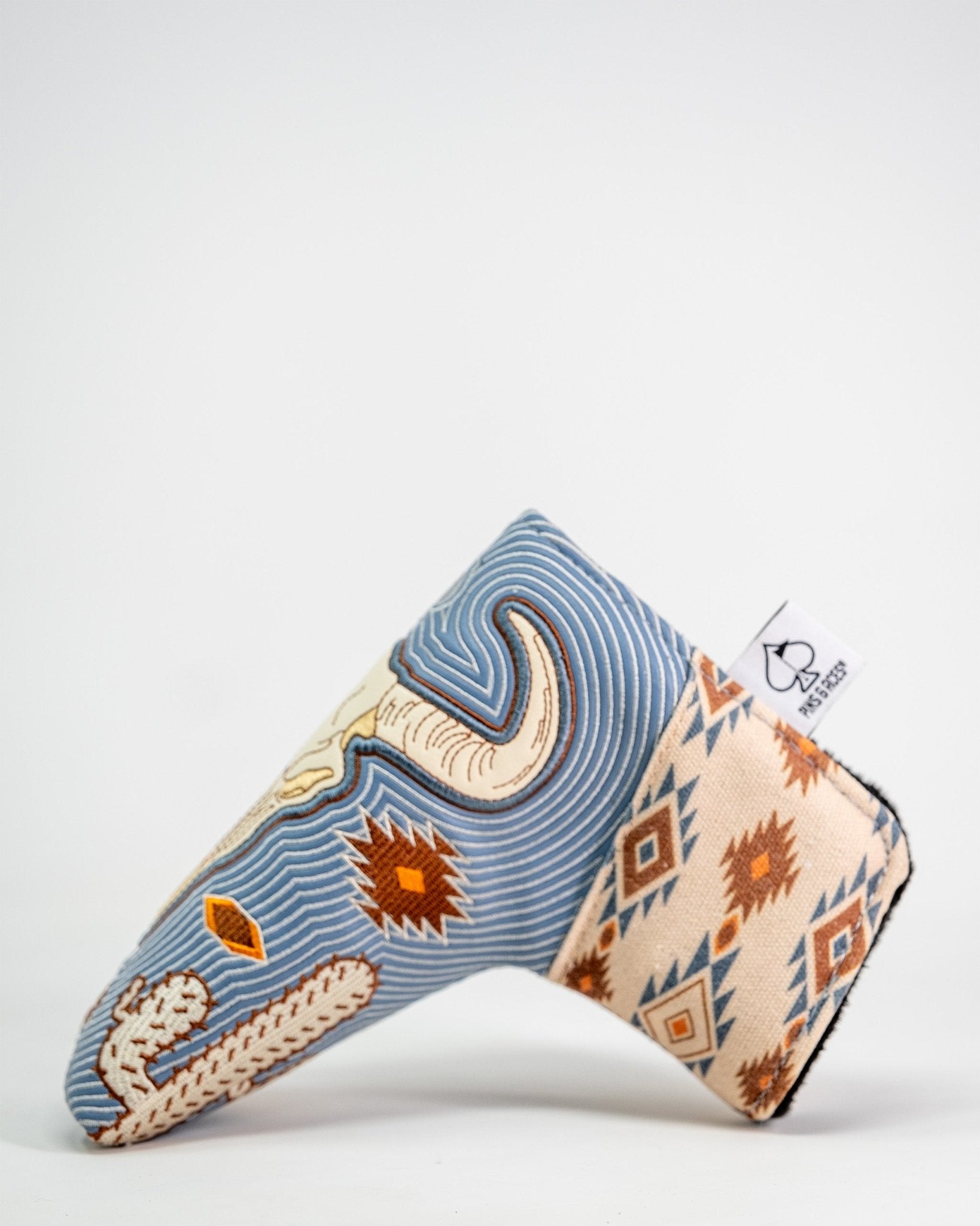 Western Aesthetic - Blade Putter Cover - Black Girl Golf