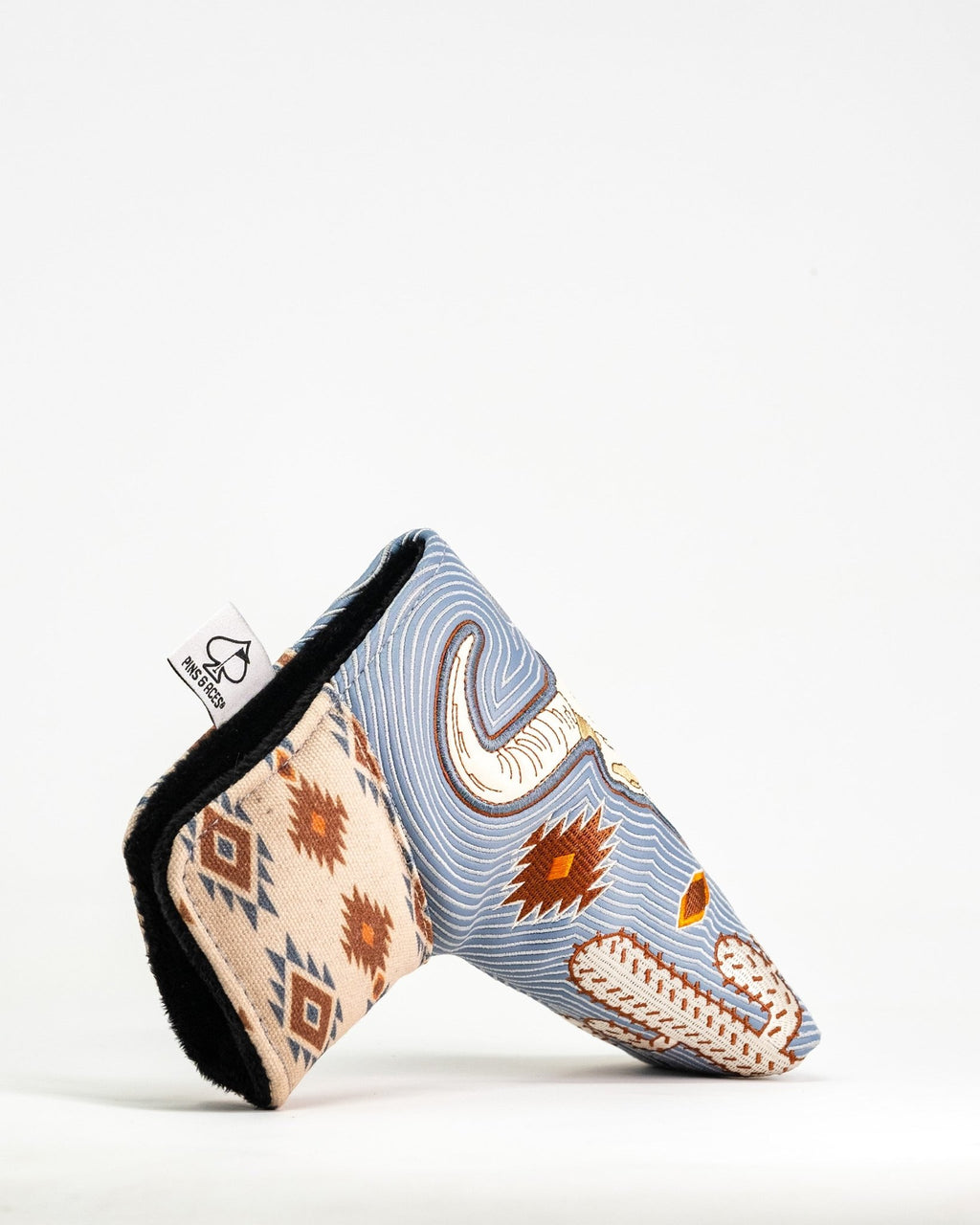 Western Aesthetic - Blade Putter Cover - Black Girl Golf