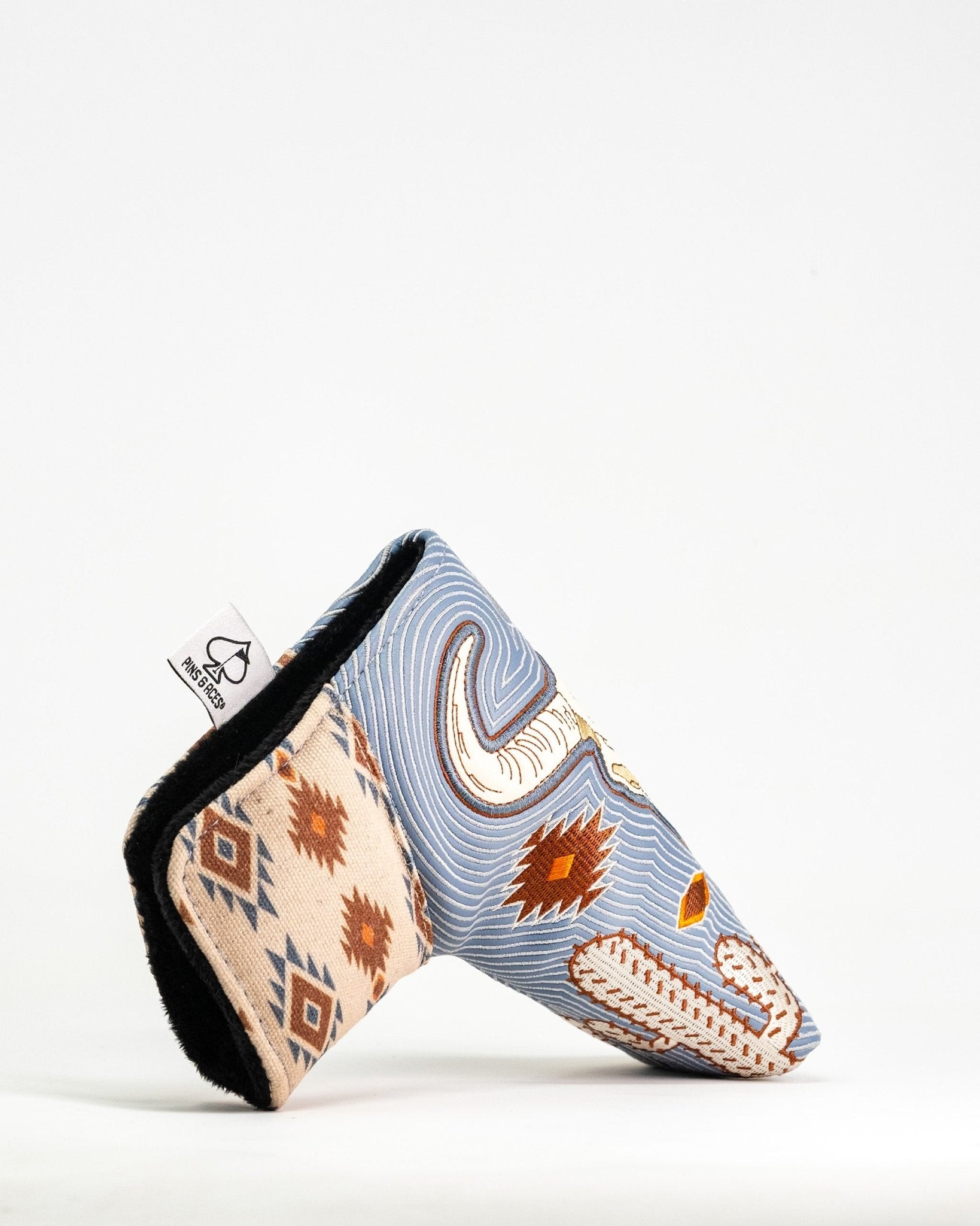 Western Aesthetic - Blade Putter Cover - Black Girl Golf