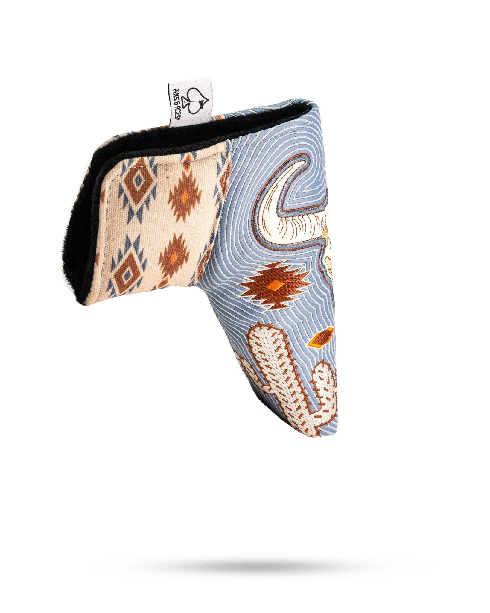 Western Aesthetic - Blade Putter Cover - Black Girl Golf