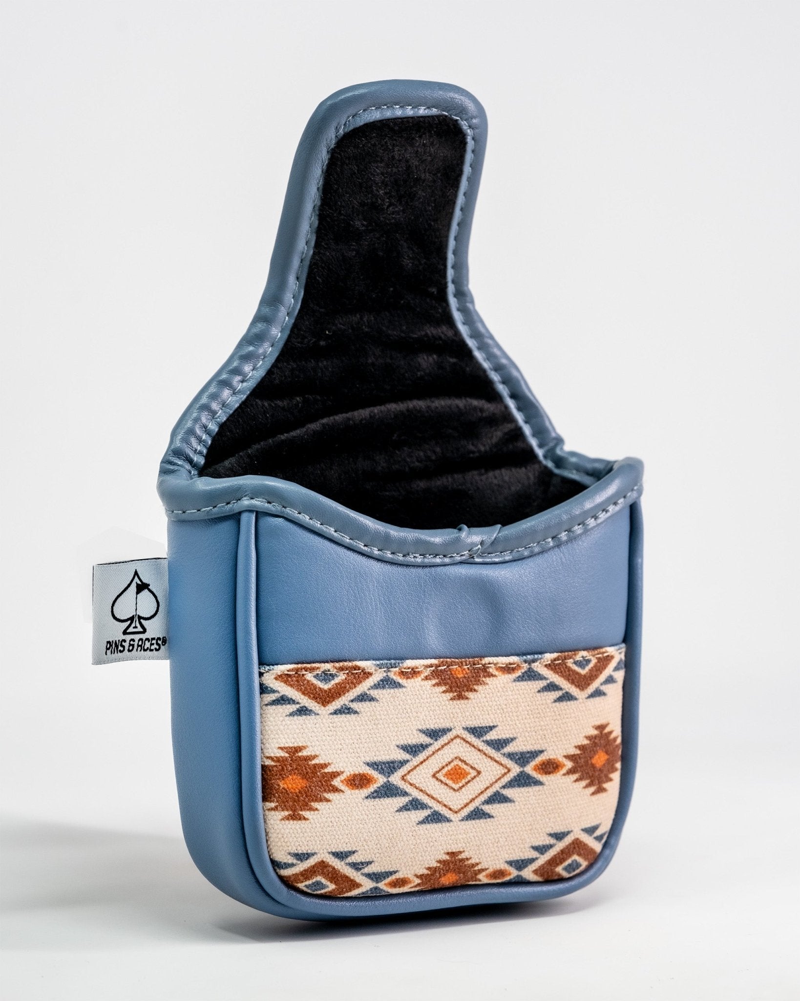 Western Aesthetic - Mallet Putter Cover - Black Girl Golf