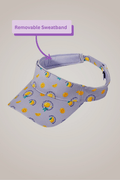 When Golf Gives You Lemons Sport Visor - Black Girl Golf