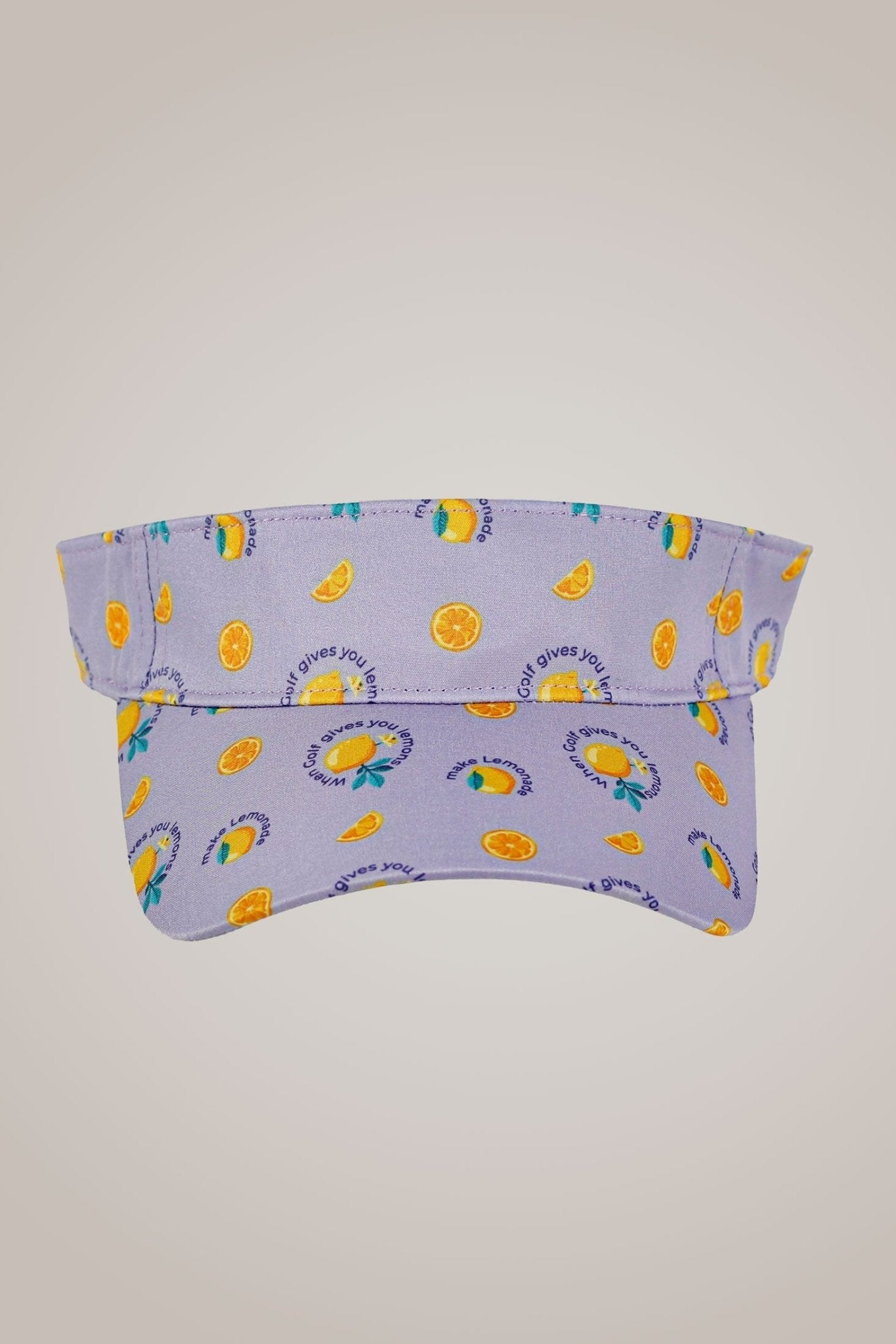 When Golf Gives You Lemons Sport Visor - Black Girl Golf