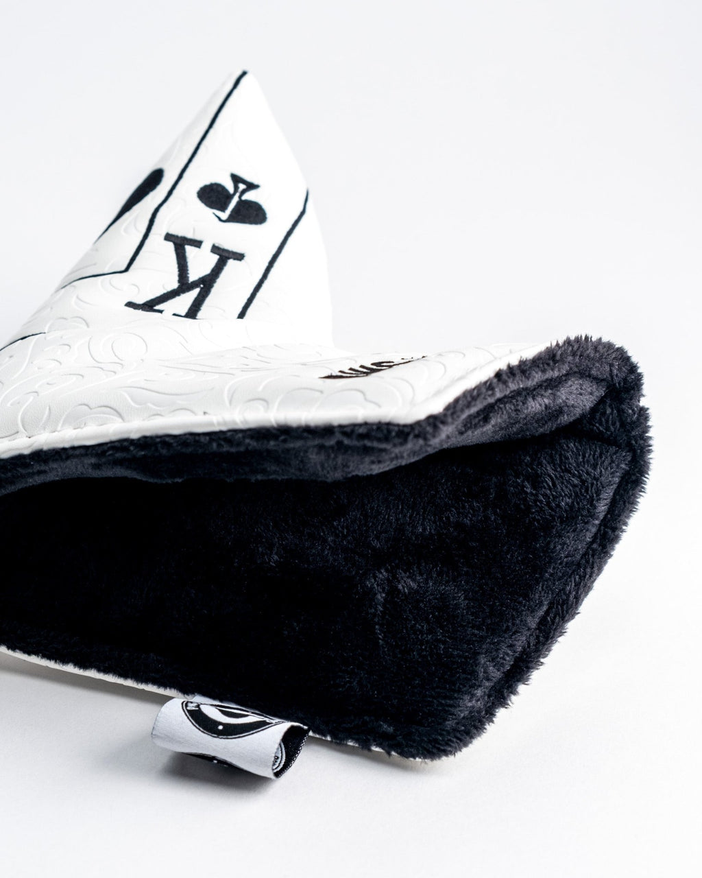 White Out Ace of Spades - Blade Putter Cover - Black Girl Golf