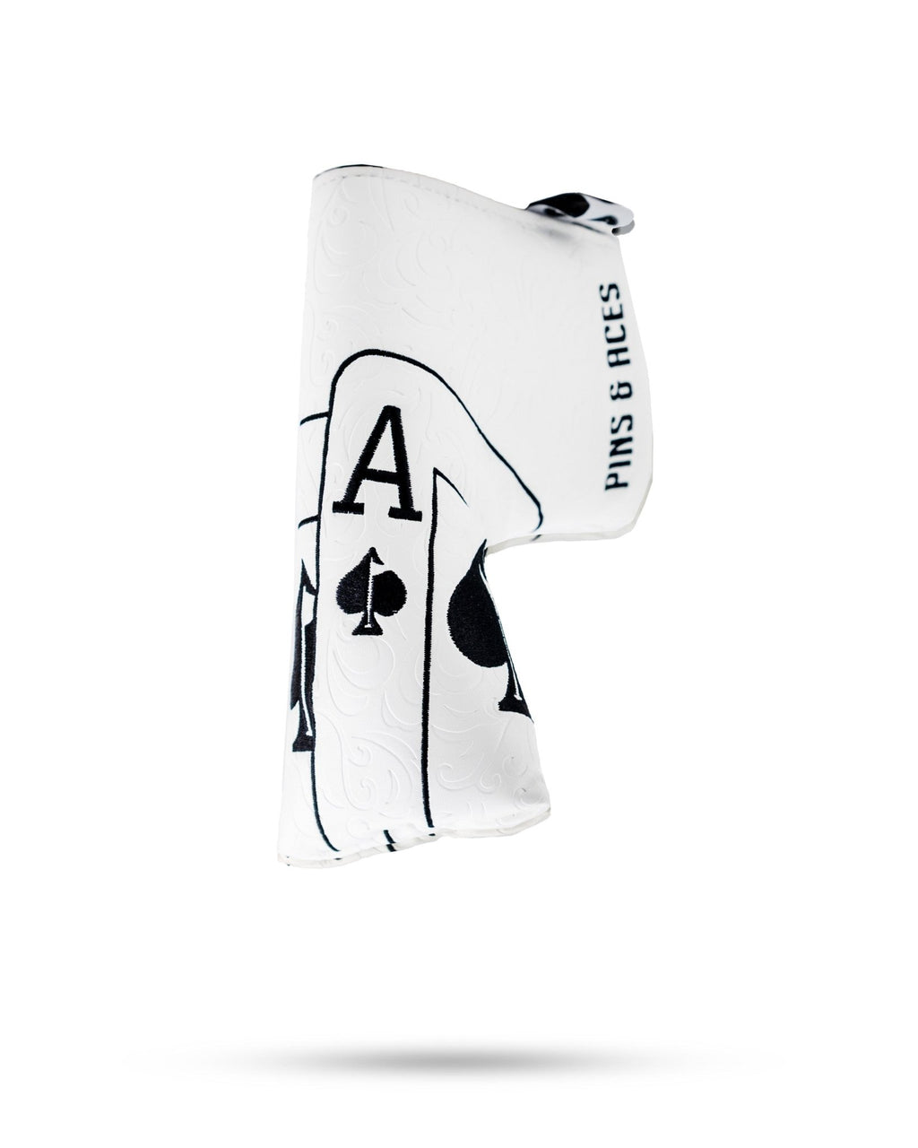 White Out Ace of Spades - Blade Putter Cover - Black Girl Golf