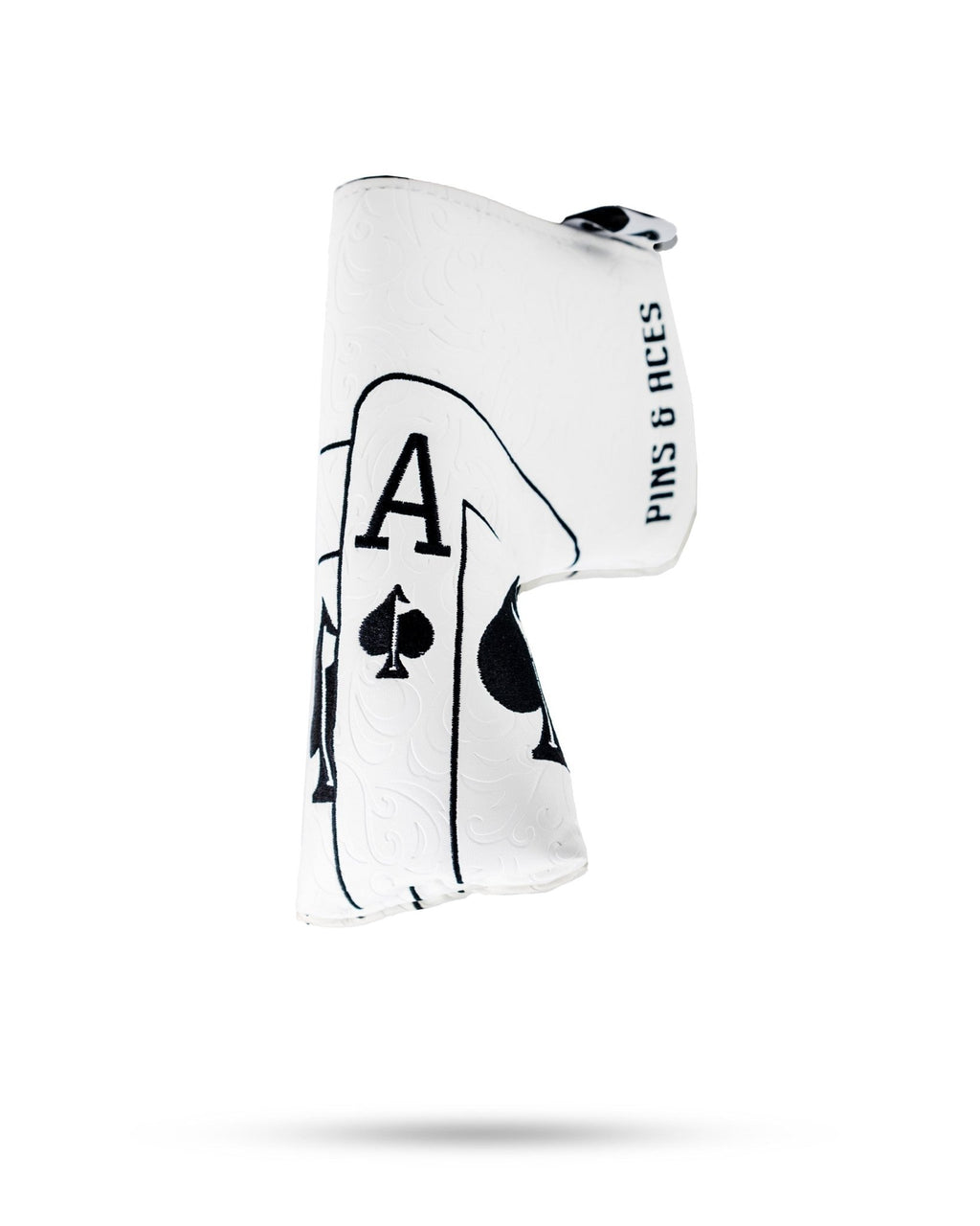 White Out Ace of Spades - Blade Putter Cover - Black Girl Golf