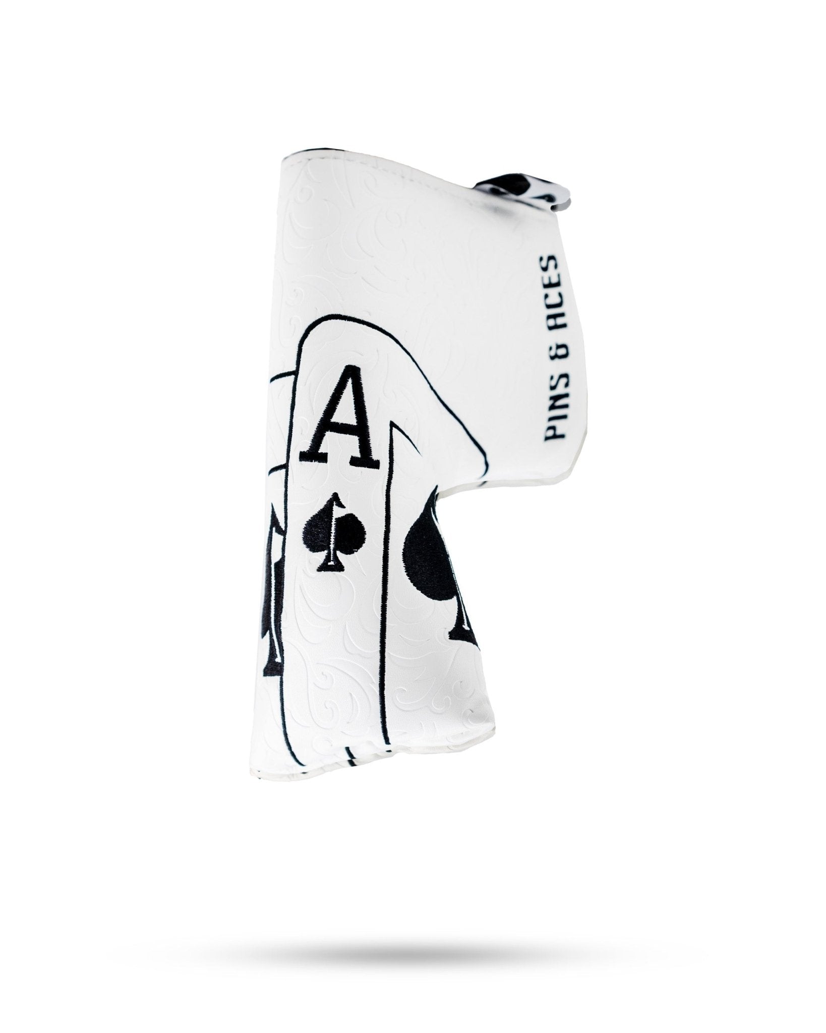 White Out Ace of Spades - Blade Putter Cover - Black Girl Golf