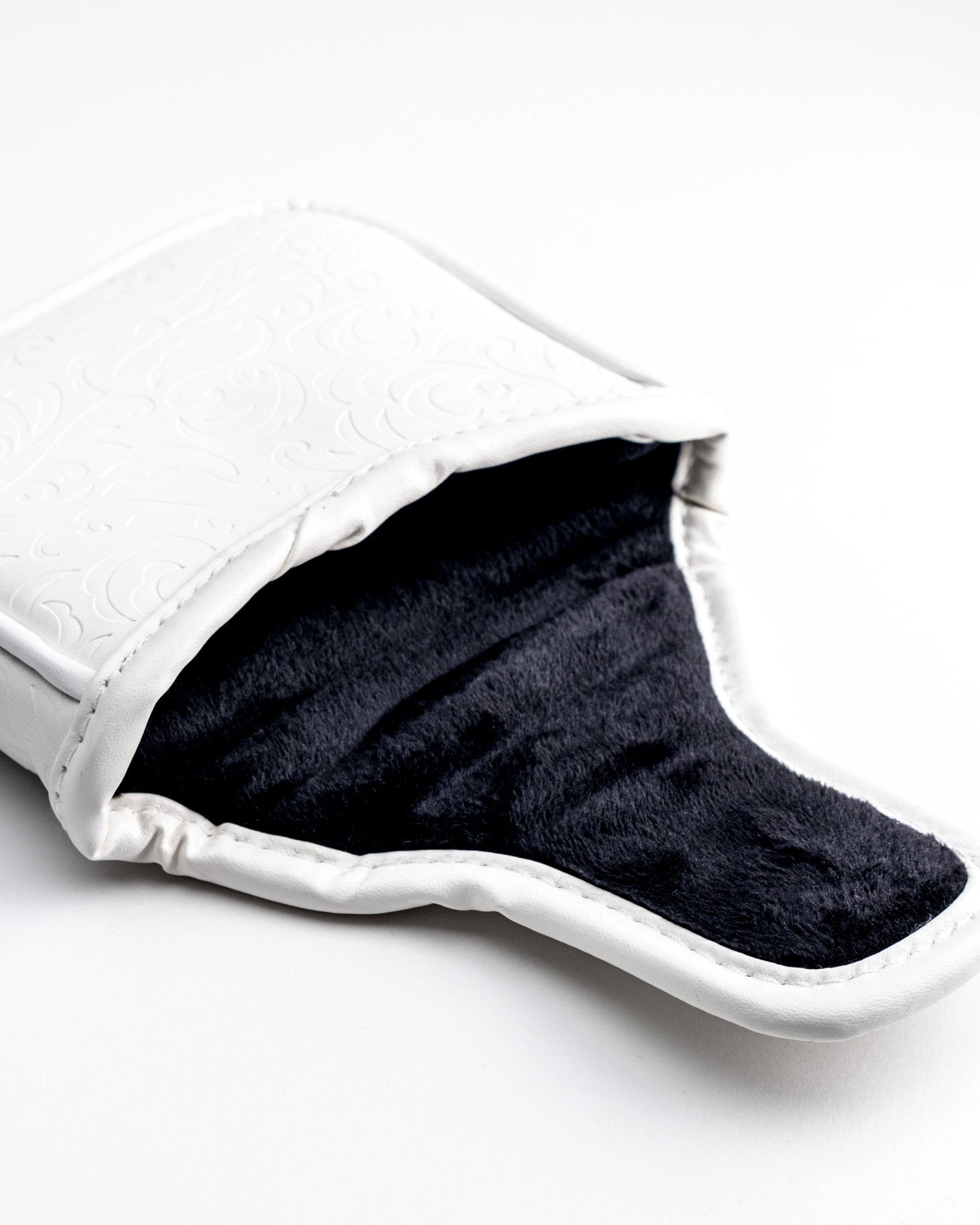 White Out Ace of Spades - Mallet Putter Cover - Black Girl Golf