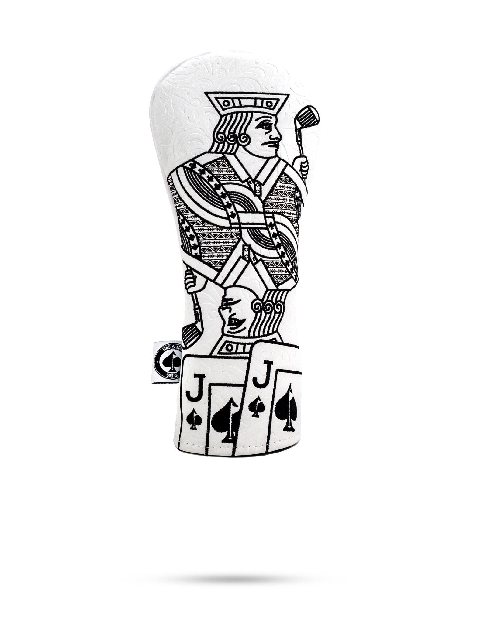 White Out Jack of Spades - Hybrid Cover - Black Girl Golf