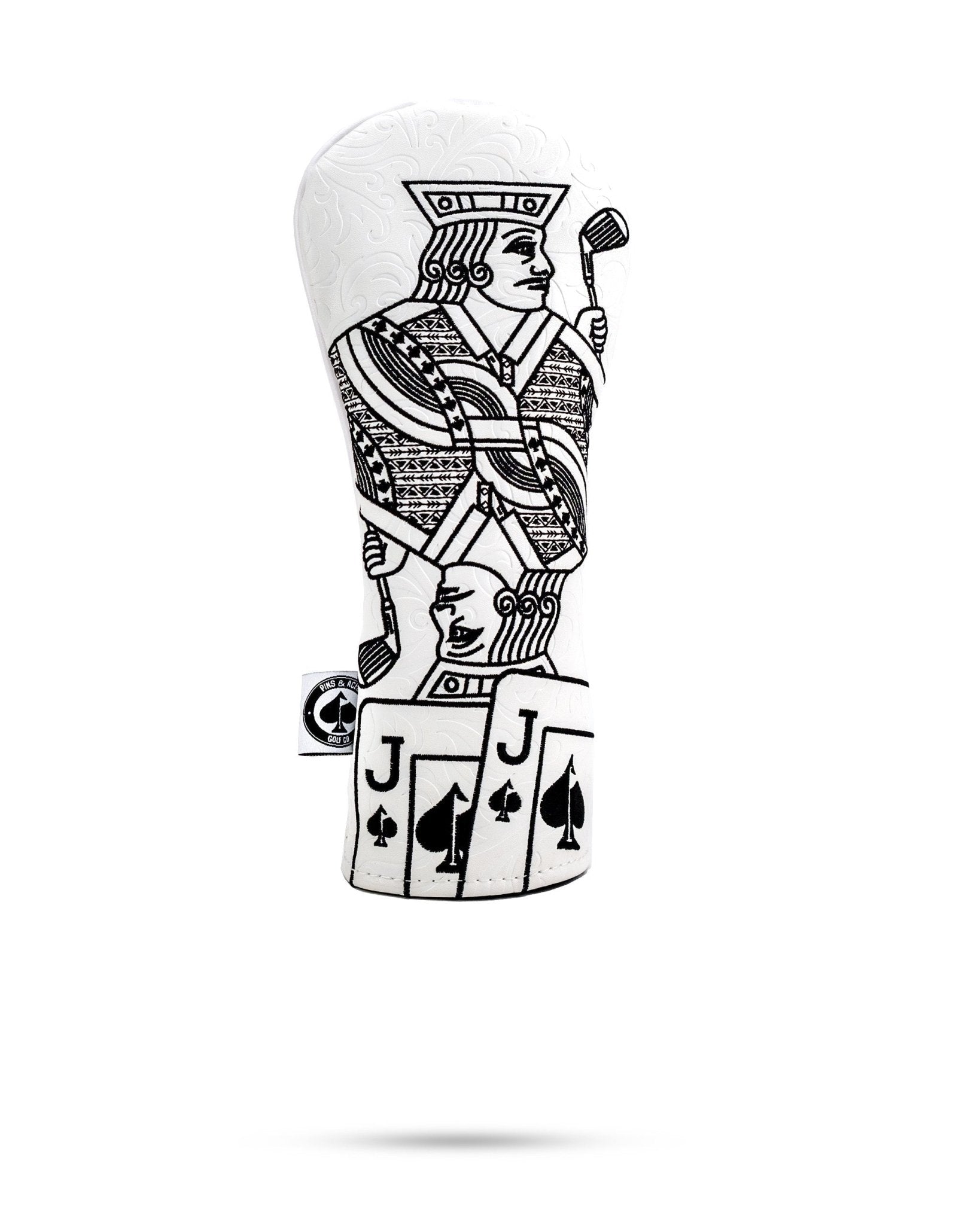 White Out Jack of Spades - Hybrid Cover - Black Girl Golf