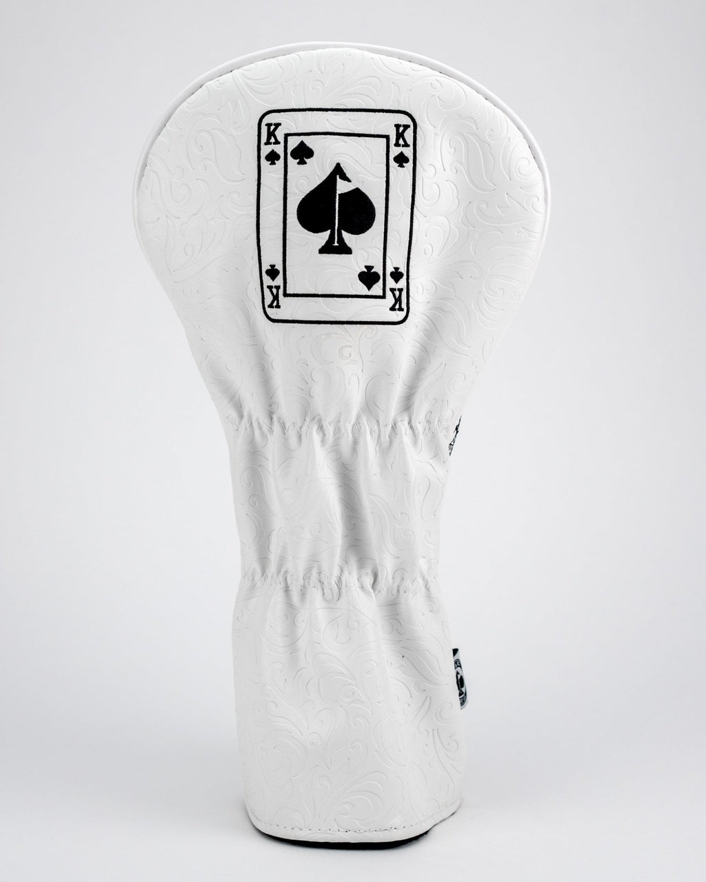 White Out King of Spades - Driver Cover - Black Girl Golf