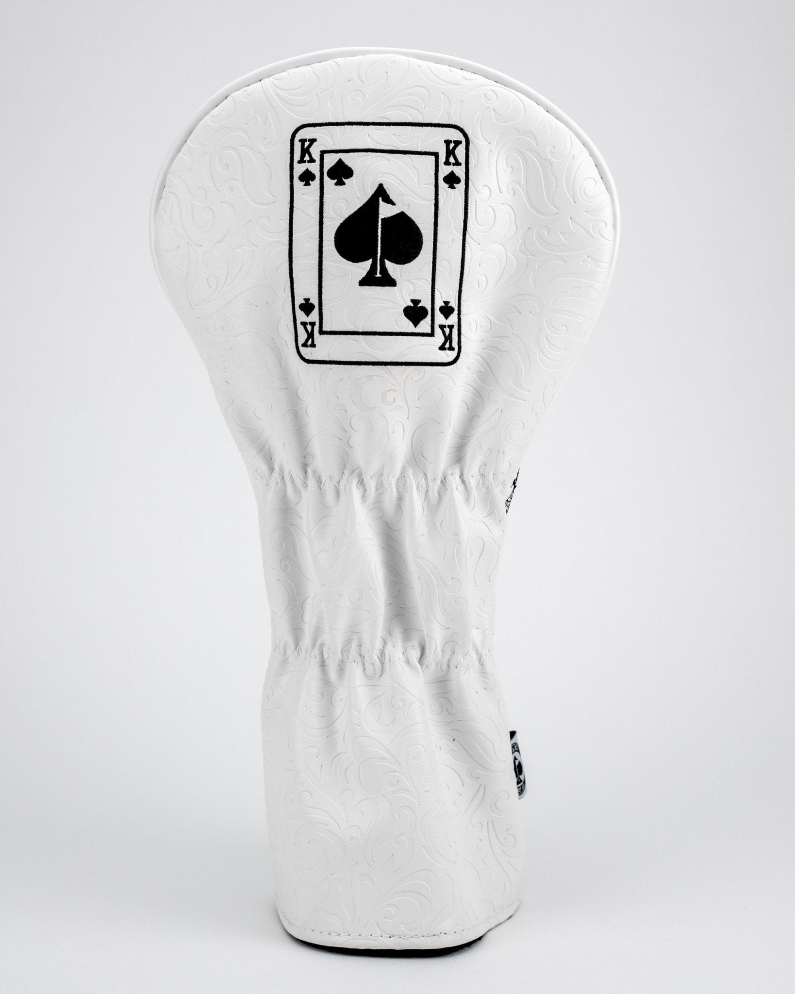 White Out King of Spades - Driver Cover - Black Girl Golf