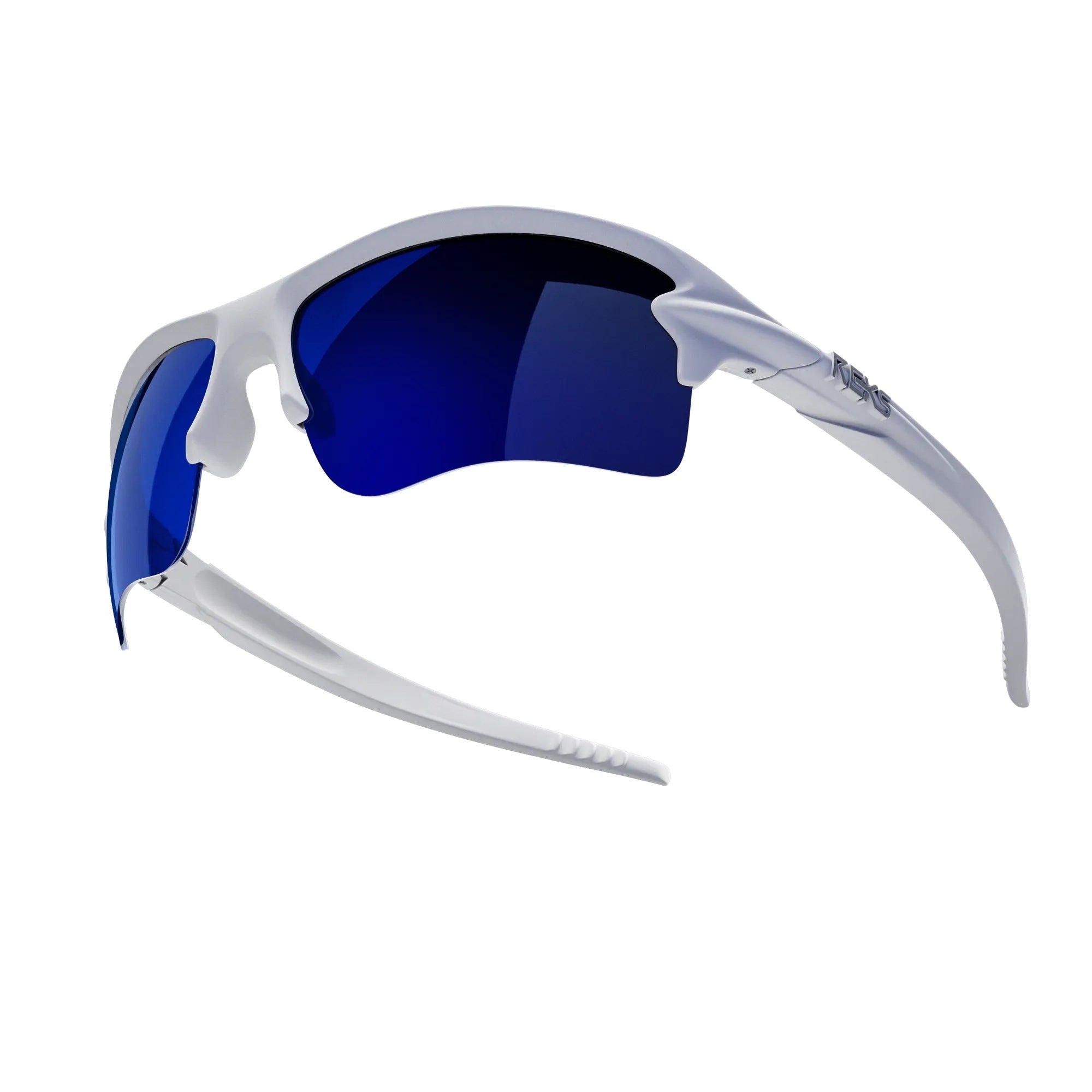 White Sling Blade Prescription Polarized Polycarbonate Sunglasses - Black Girl Golf