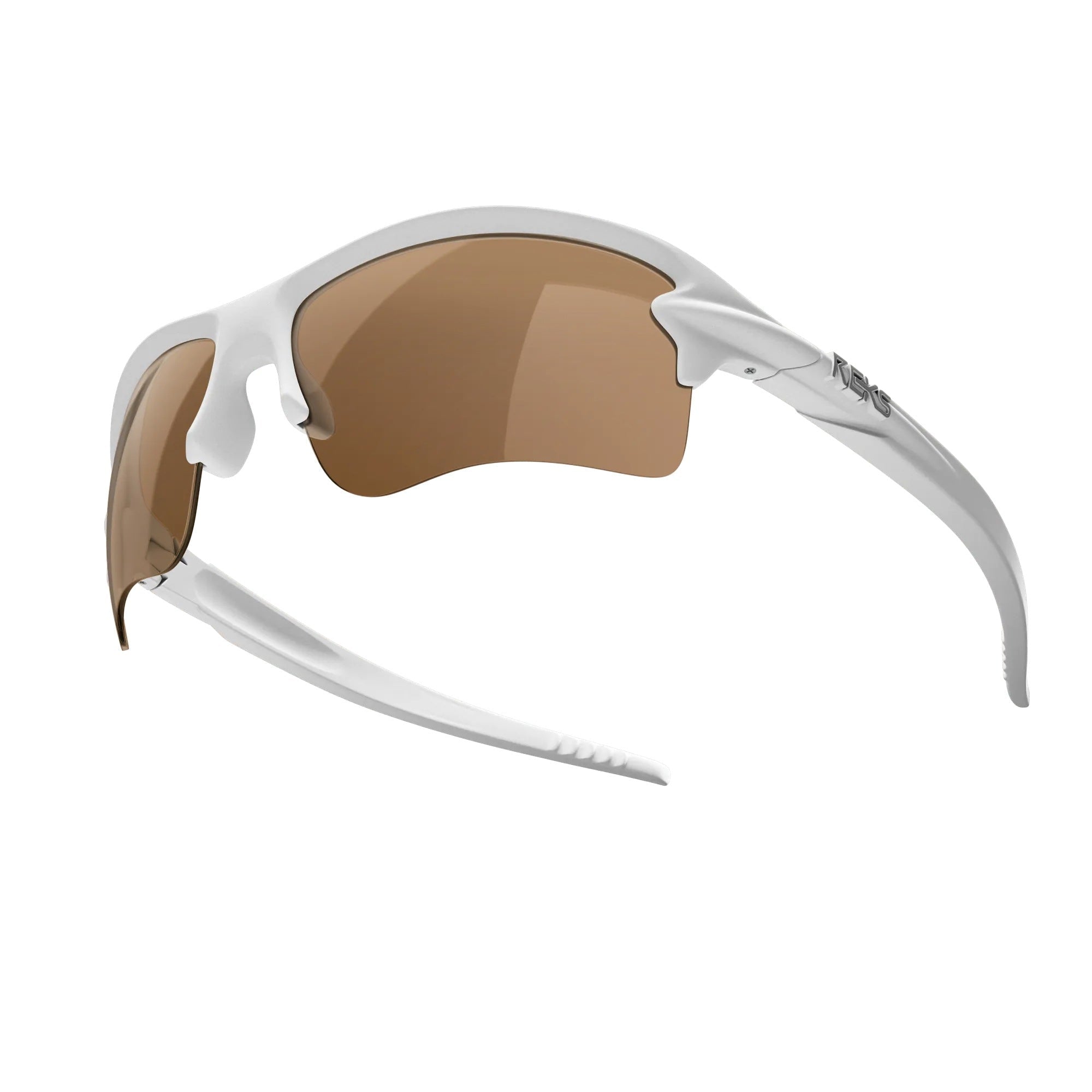 White Sling Blade Prescription Polycarbonate Sunglasses - Black Girl Golf